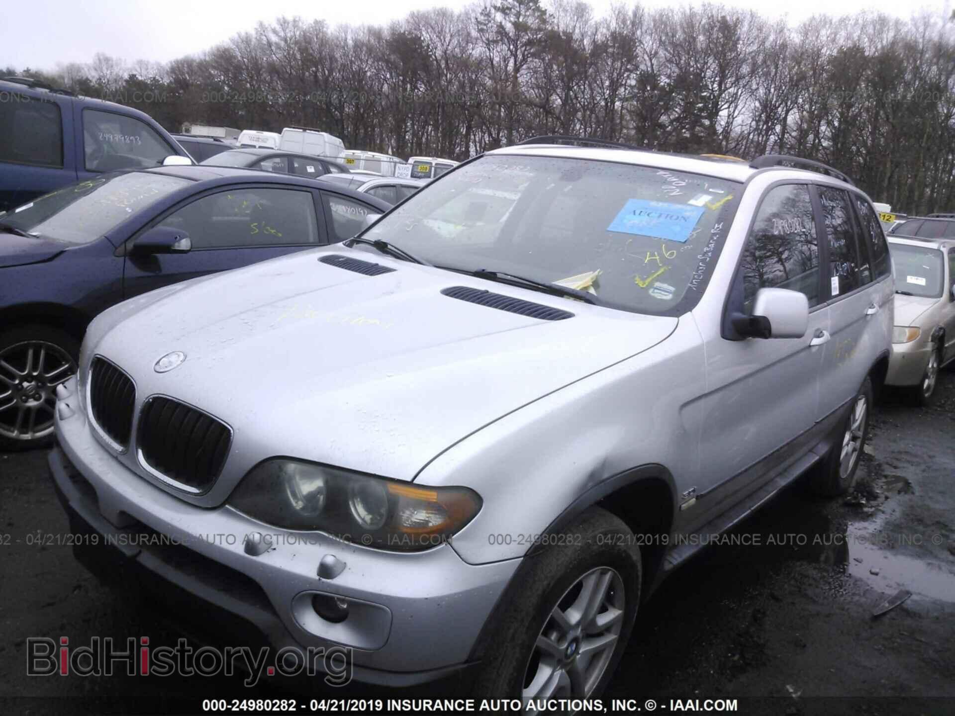 2006 BMW X5 - VIN: 5UXFA13536LY33995 - Фото 2