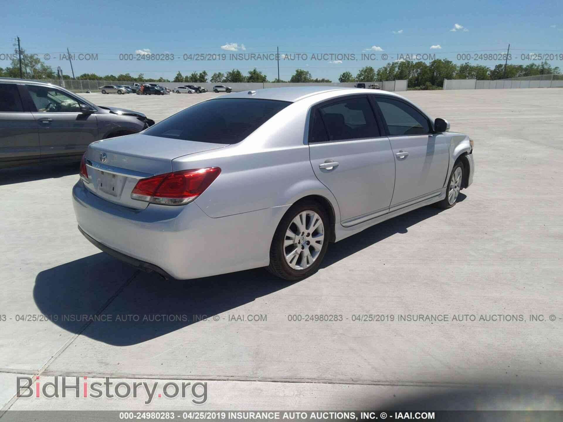 2012 TOYOTA AVALON - VIN: 4T1BK3DB8CU454683 - Фото 4