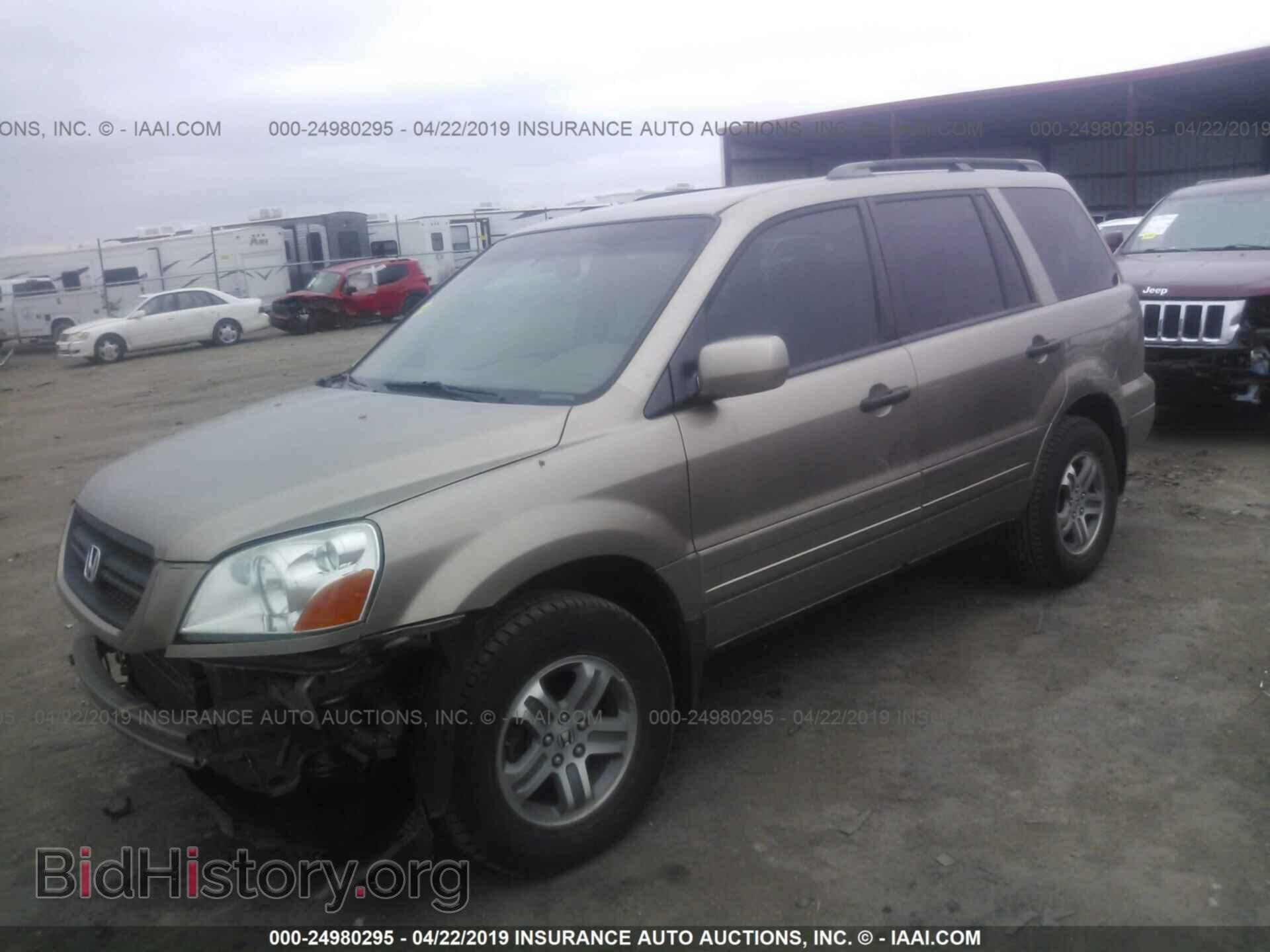 2005 HONDA PILOT - VIN: 5FNYF18465B021796 - Фото 2