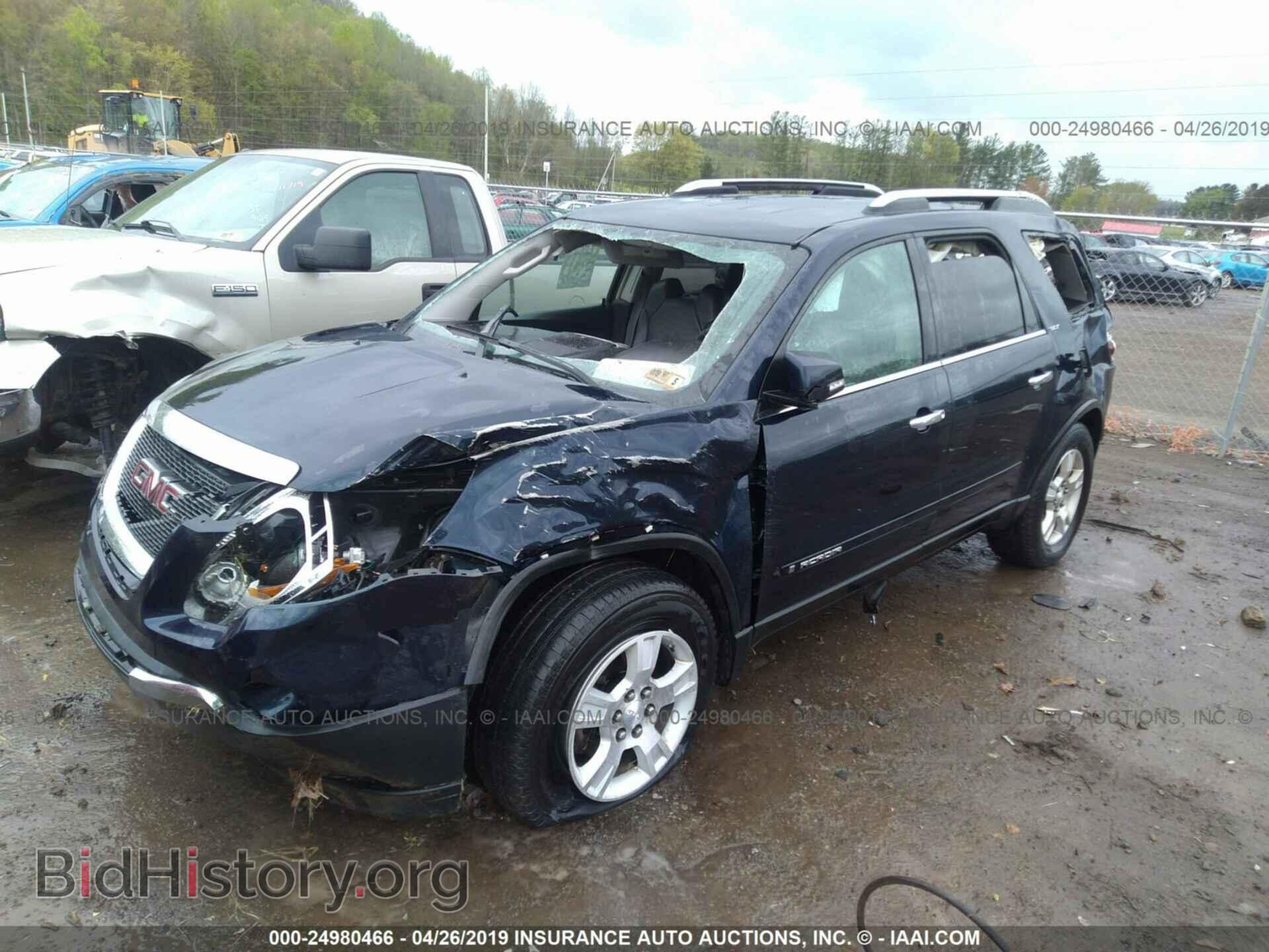 2008 GMC ACADIA - VIN: 1GKER33788J259092 - Фото 2