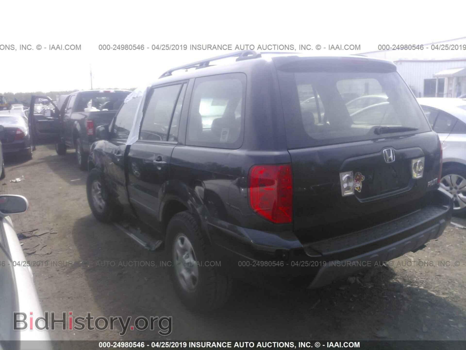 2005 HONDA PILOT - VIN: 2HKYF18115H550676 - Фото 3