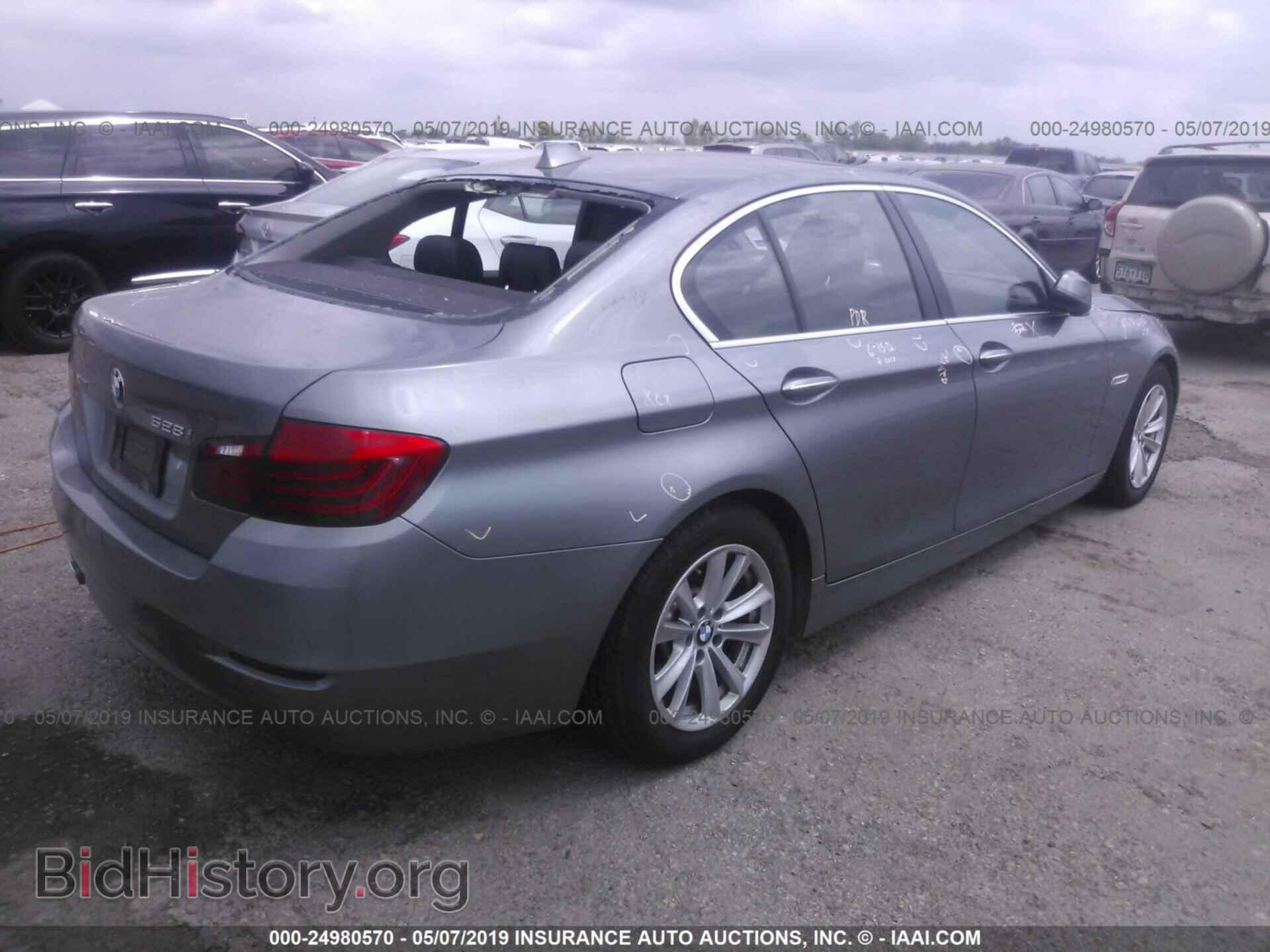 2014 BMW 528 - VIN: WBA5A7C55ED614431 - Фото 4