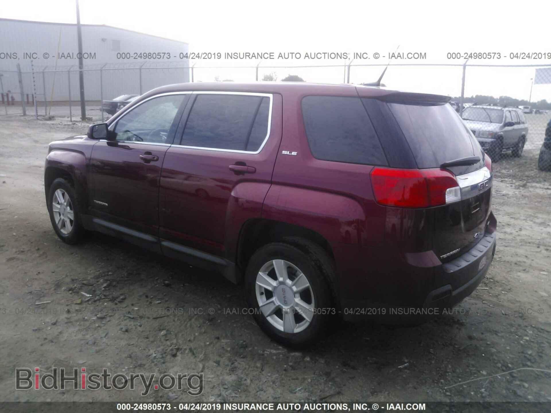 2012 GMC TERRAIN - VIN: 2GKALMEK9C6345119 - Фото 3