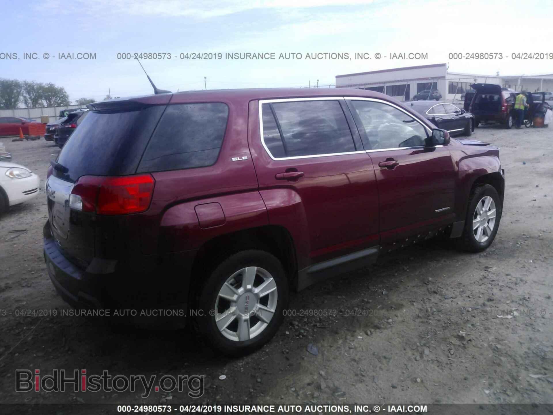 2012 GMC TERRAIN - VIN: 2GKALMEK9C6345119 - Фото 4