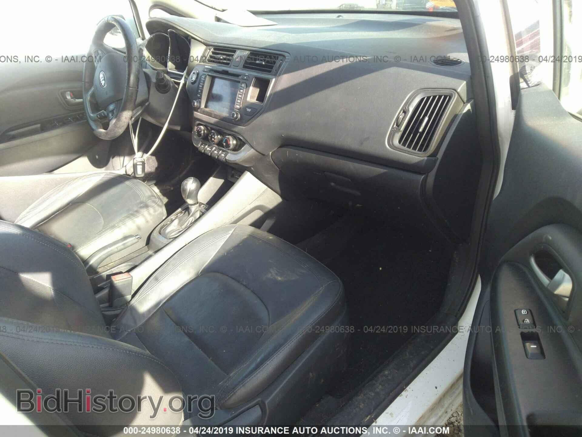 2013 KIA RIO - VIN: KNADN4A37D6148651 - Фото 5