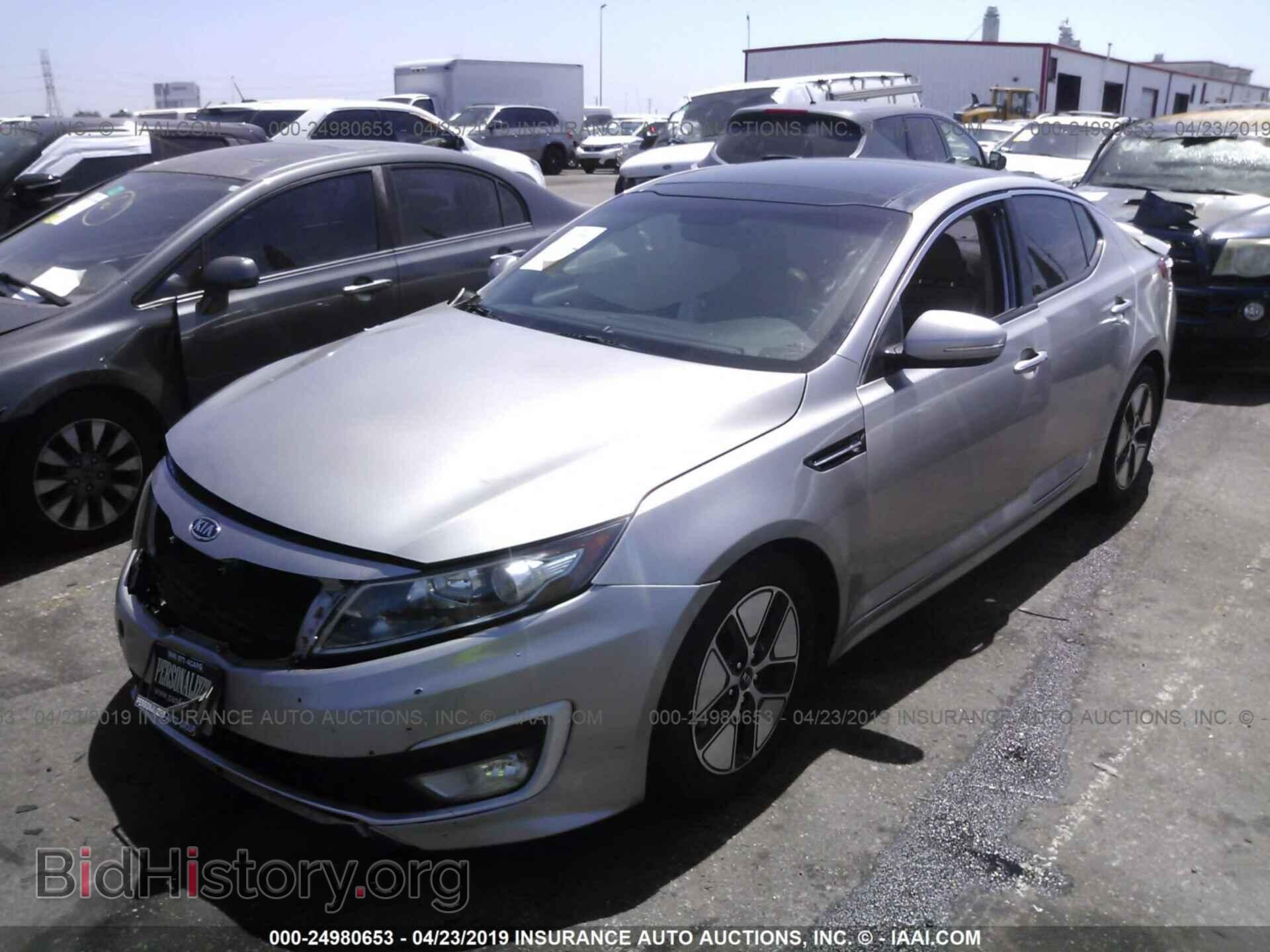2012 KIA OPTIMA - VIN: KNAGM4AD2C5009668 - Фото 2