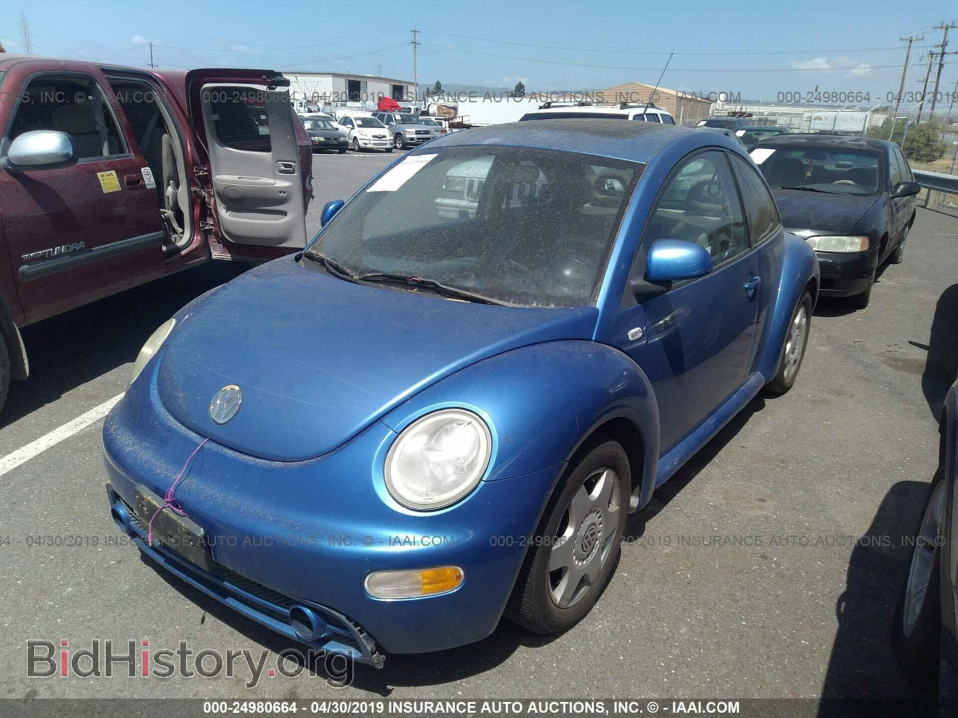 2000 VOLKSWAGEN NEW BEETLE - VIN: 3VWCC21C0YM462184 - Фото 2