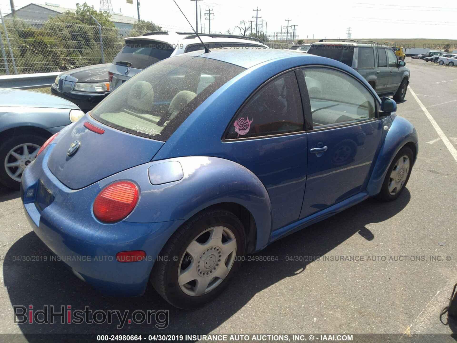 2000 VOLKSWAGEN NEW BEETLE - VIN: 3VWCC21C0YM462184 - Фото 4