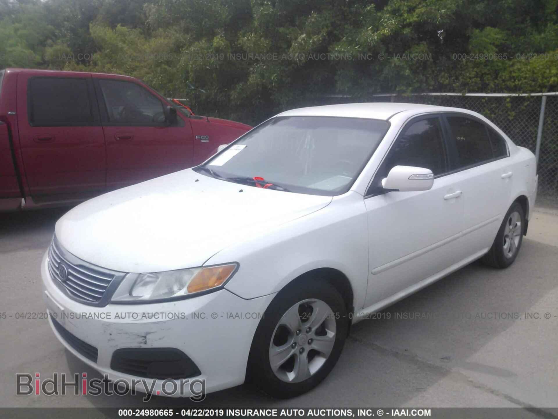 2009 KIA OPTIMA - VIN: KNAGE228795340306 - Фото 2