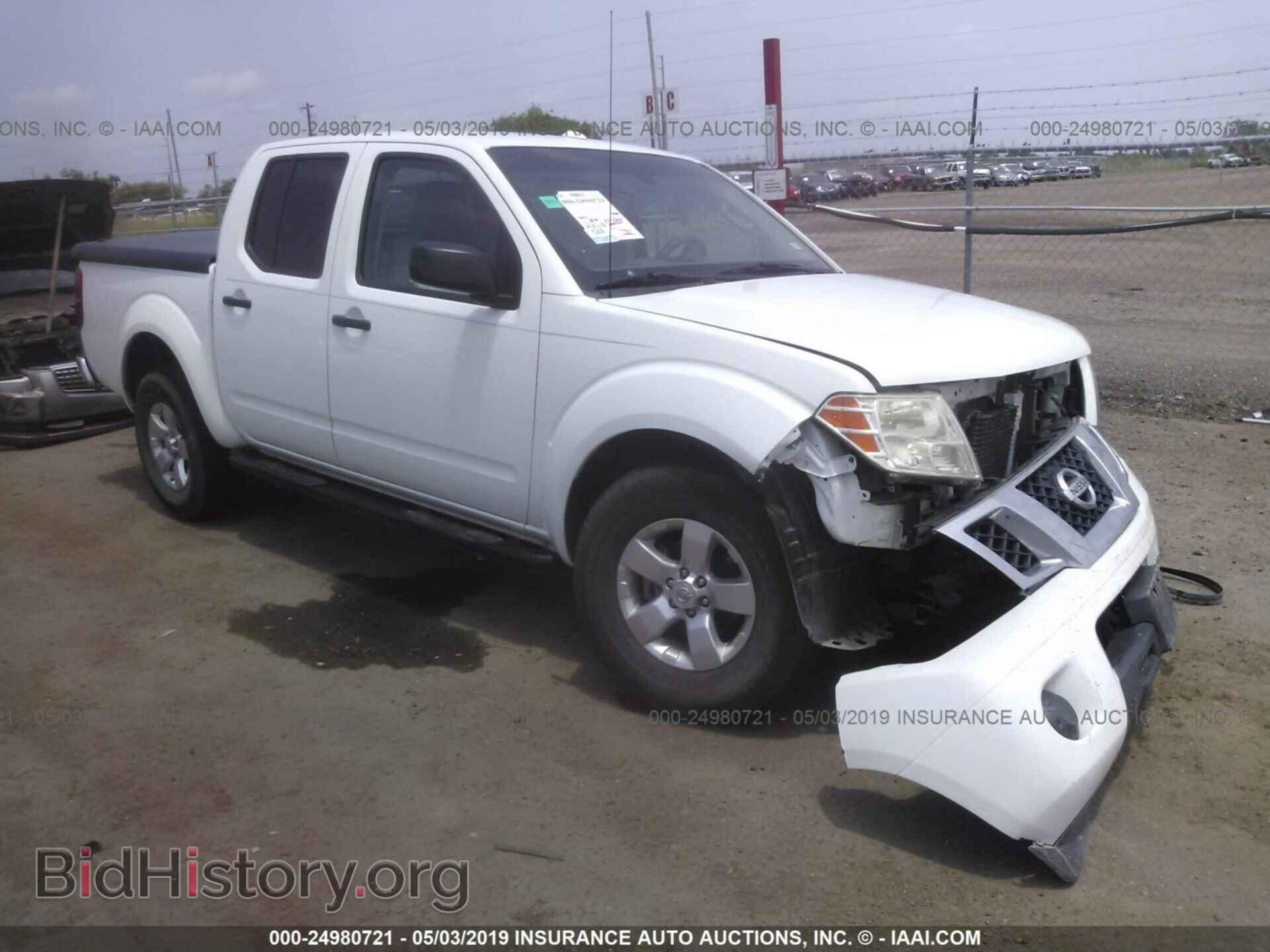Photo 1N6AD0ER0CC449114 - NISSAN FRONTIER 2012