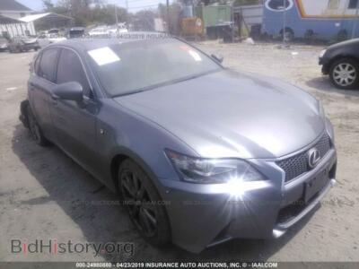 2015 Lexus GS 350, серебристый — VIN JTHCE1BL8FA007811, IAAI