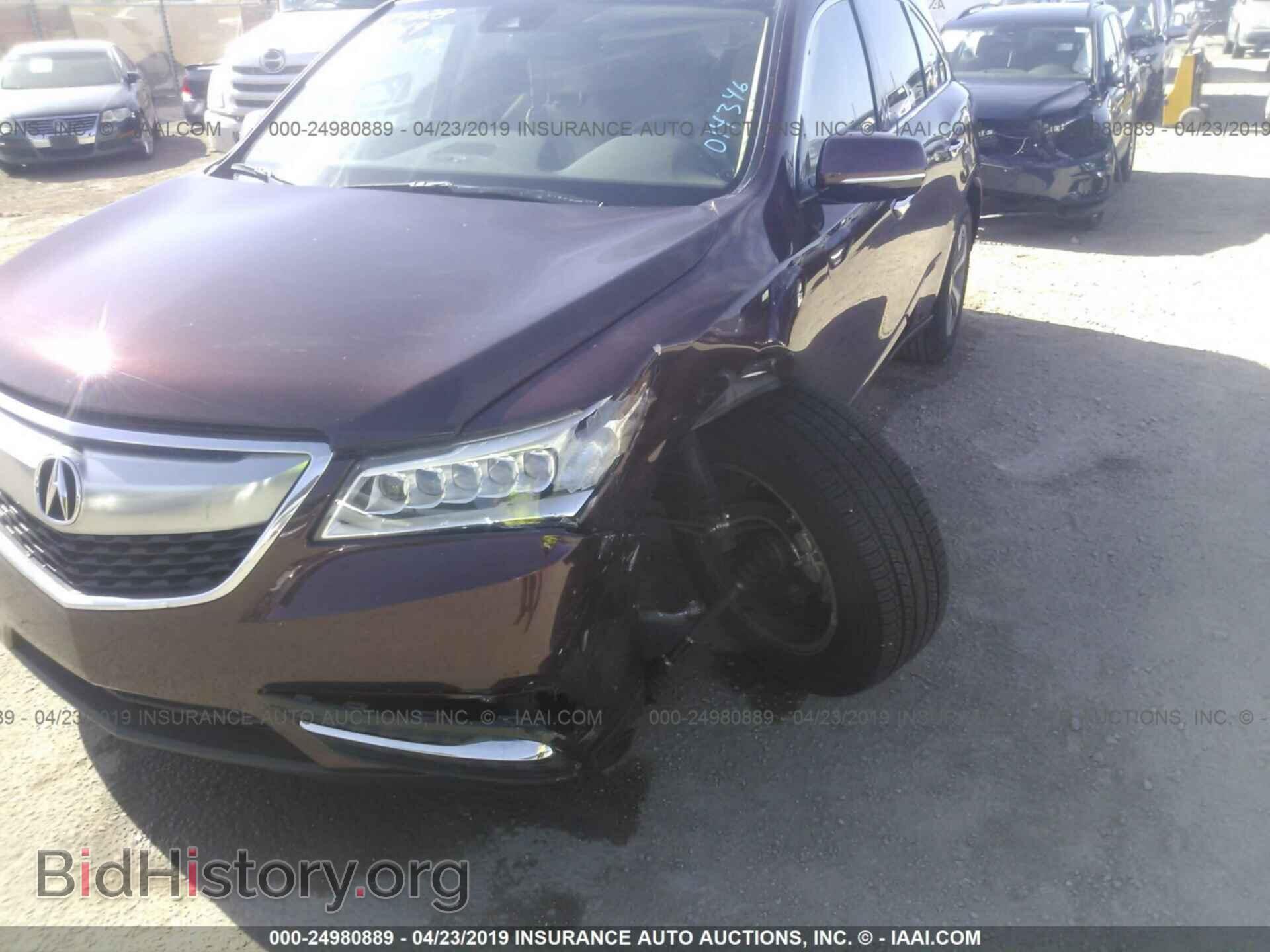 2016 ACURA MDX - VIN: 5FRYD3H24GB014346 - Фото 6