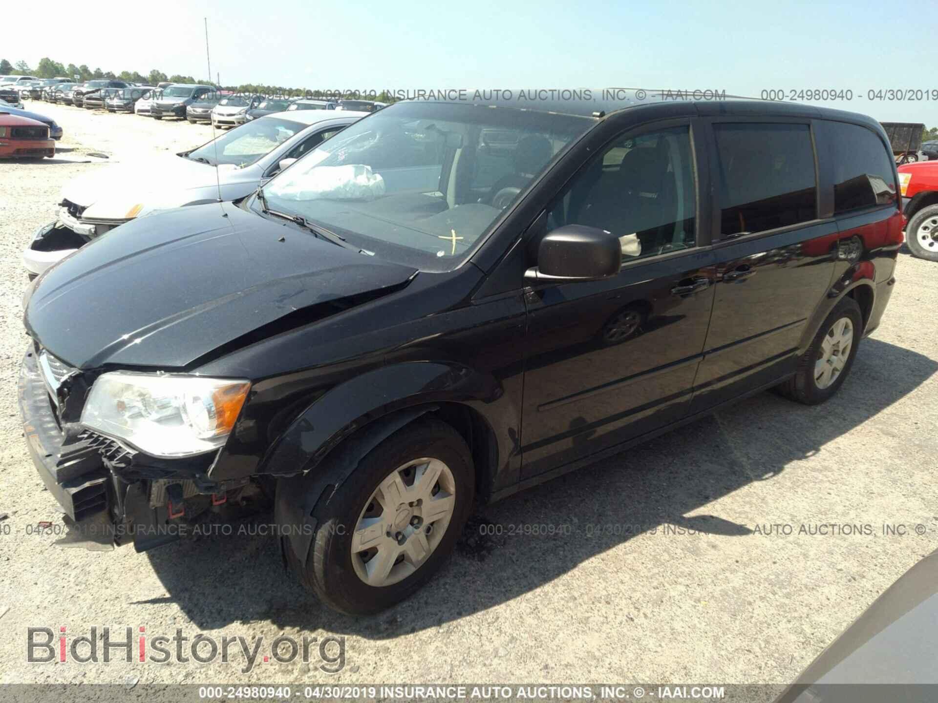 2012 DODGE GRAND CARAVAN - VIN: 2C4RDGBG1CR104103 - Фото 2