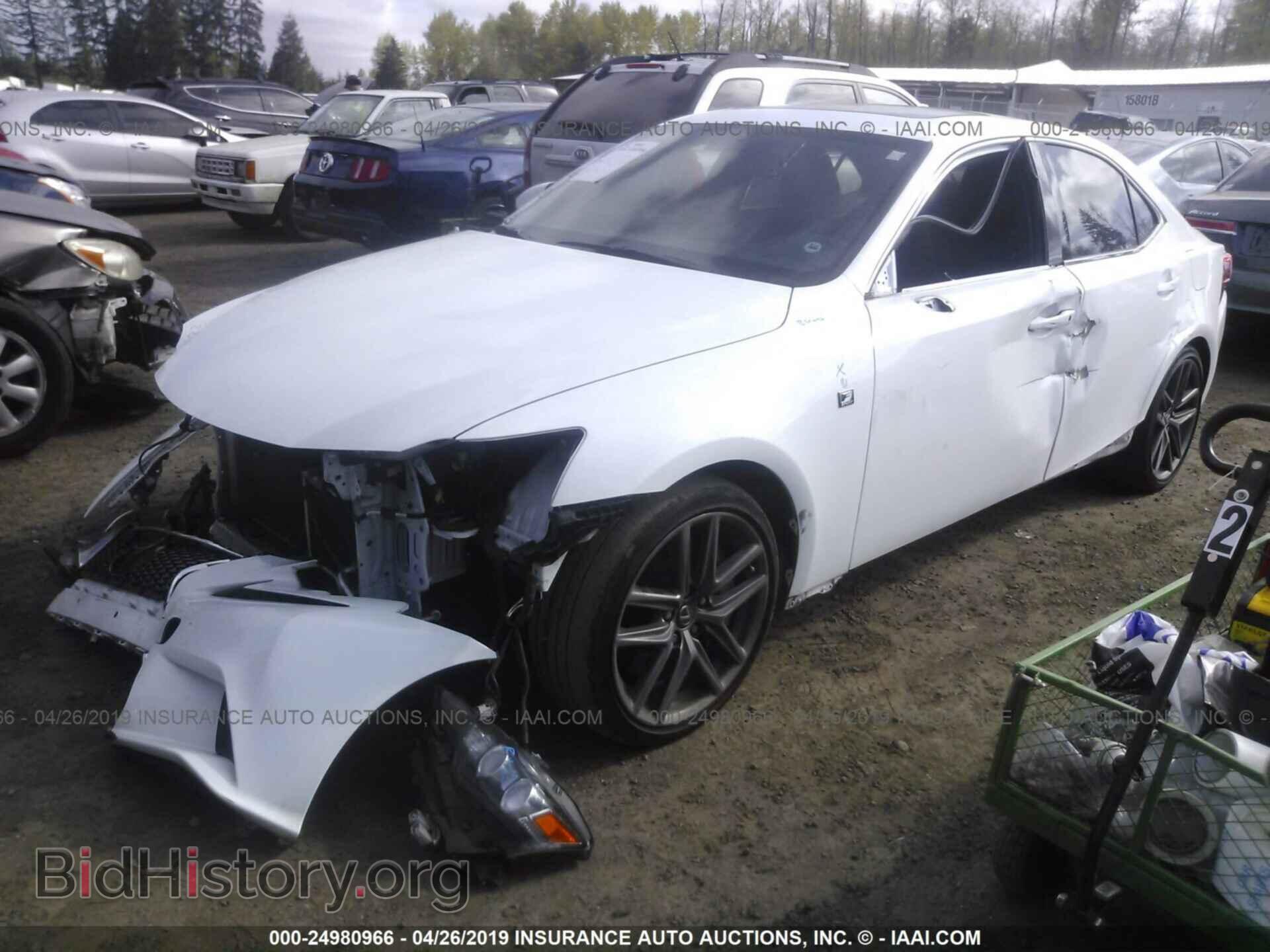 2014 LEXUS IS - VIN: JTHBE1D26E5003036 - Фото 2