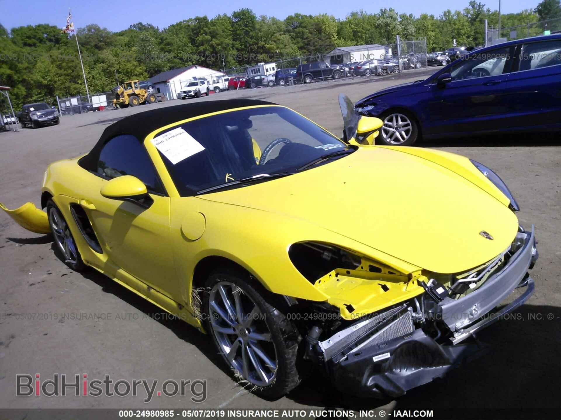 Photo WP0CB2A82JS228143 - PORSCHE BOXSTER 2018