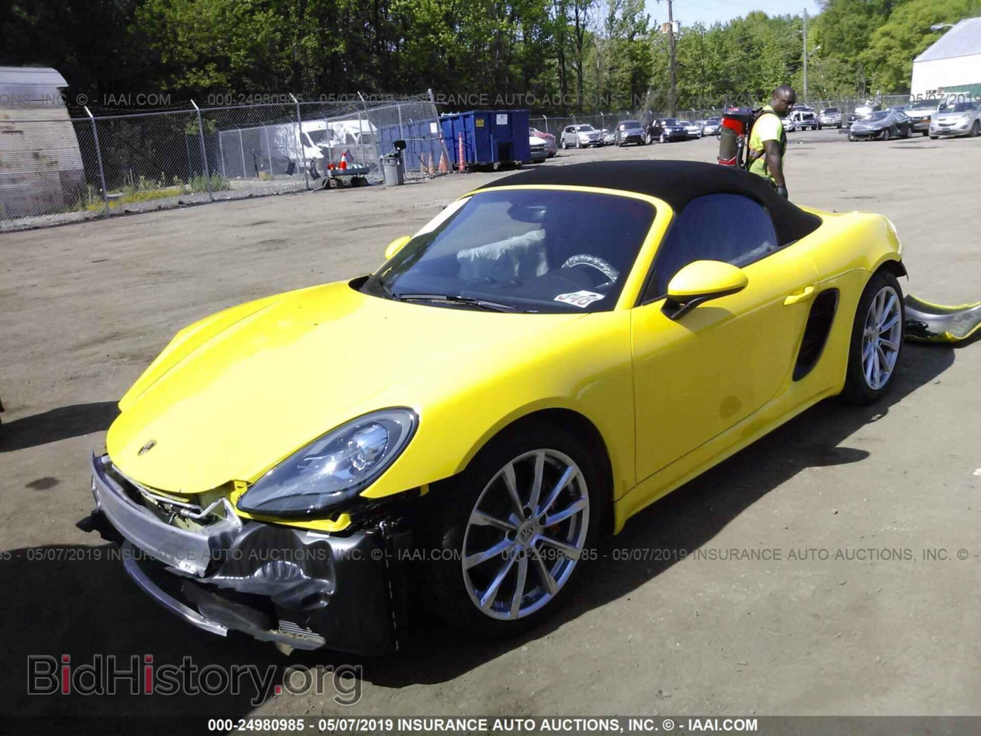 2018 PORSCHE BOXSTER - VIN: WP0CB2A82JS228143 - Фото 2