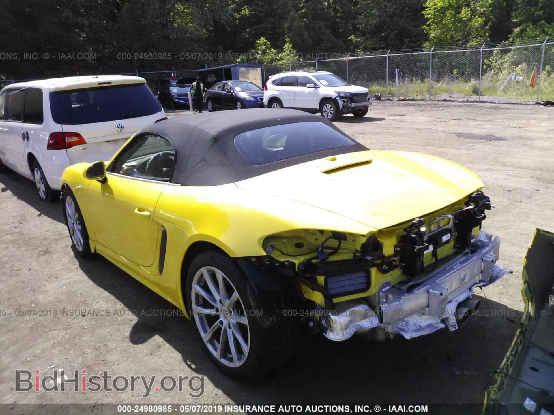 2018 PORSCHE BOXSTER - VIN: WP0CB2A82JS228143 - Фото 3