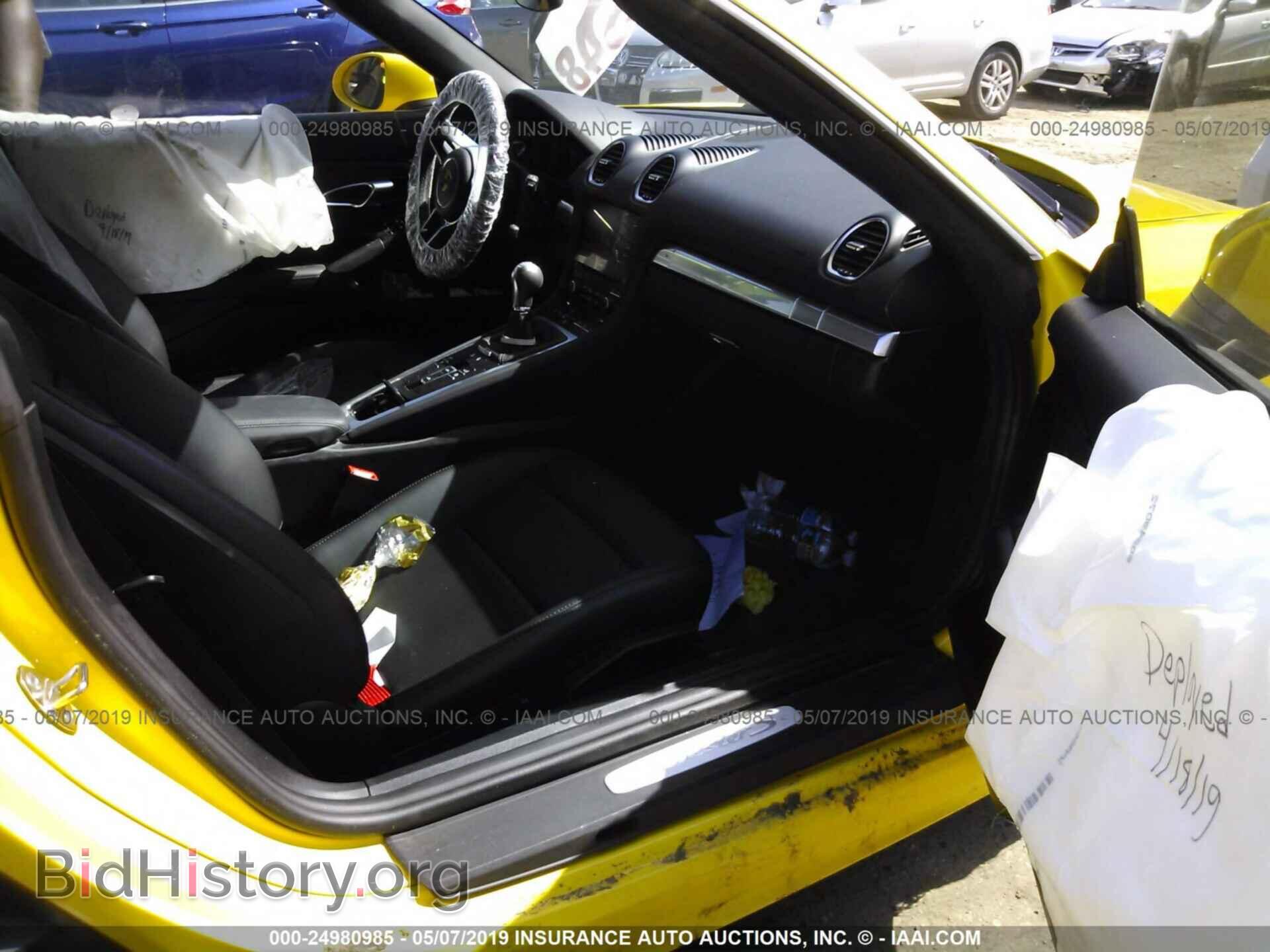 2018 PORSCHE BOXSTER - VIN: WP0CB2A82JS228143 - Фото 5