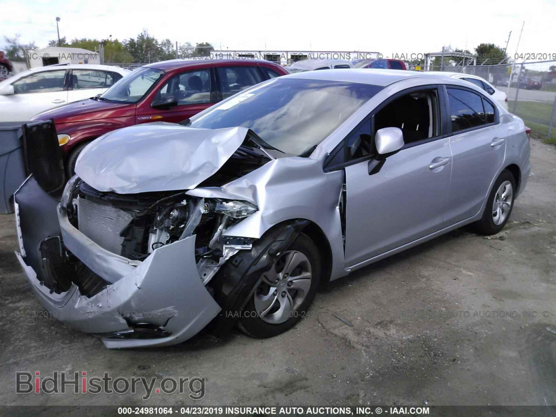 2013 HONDA CIVIC - VIN: 19XFB2F51DE054648 - Photo 2