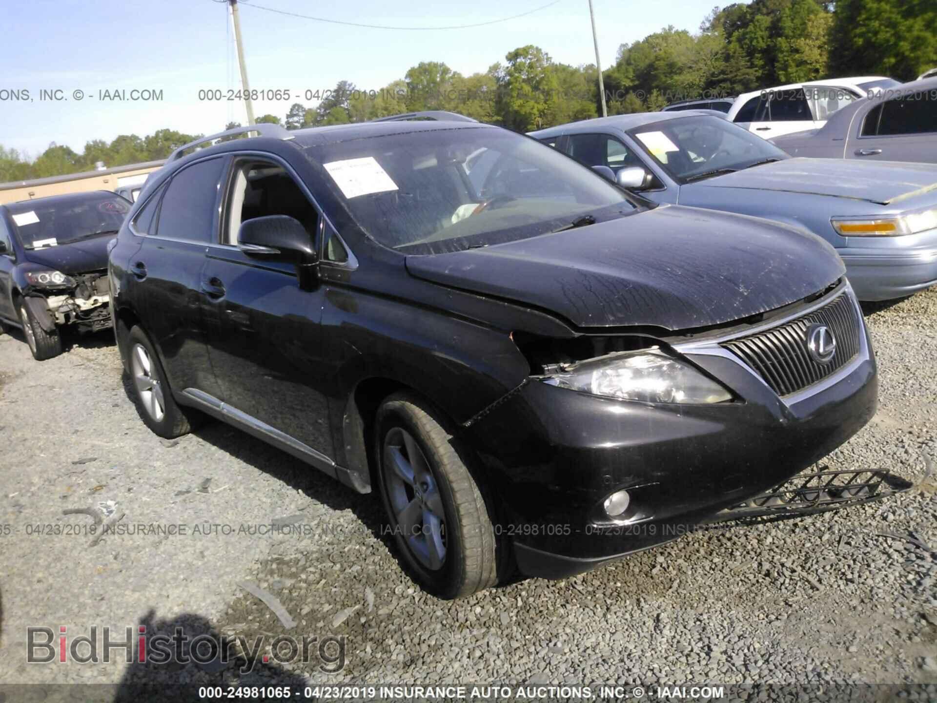 Photo 2T2BK1BA7BC114967 - LEXUS RX 2011