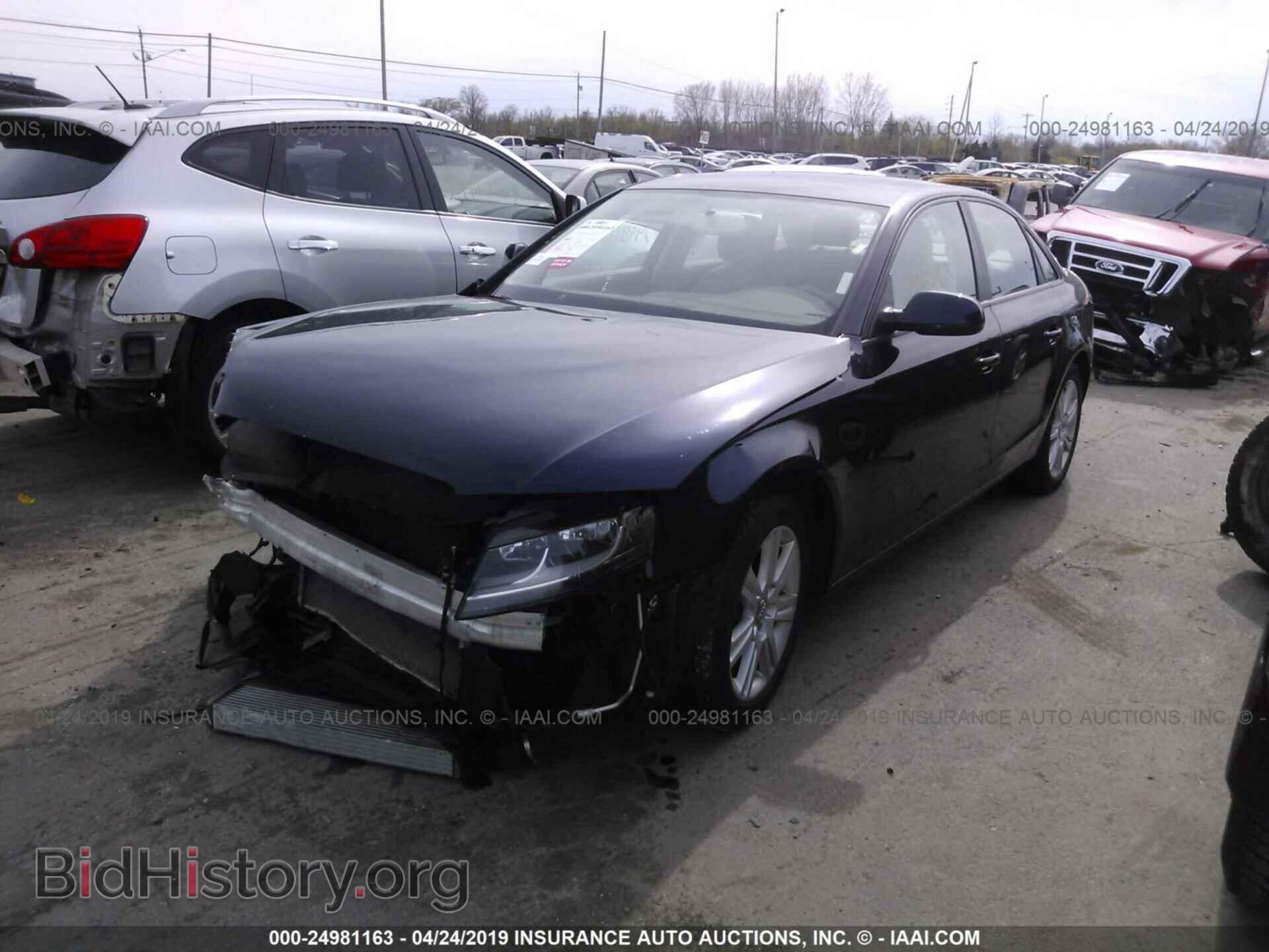 2011 AUDI A4 - VIN: WAUBFAFL8BN040845 - Фото 2