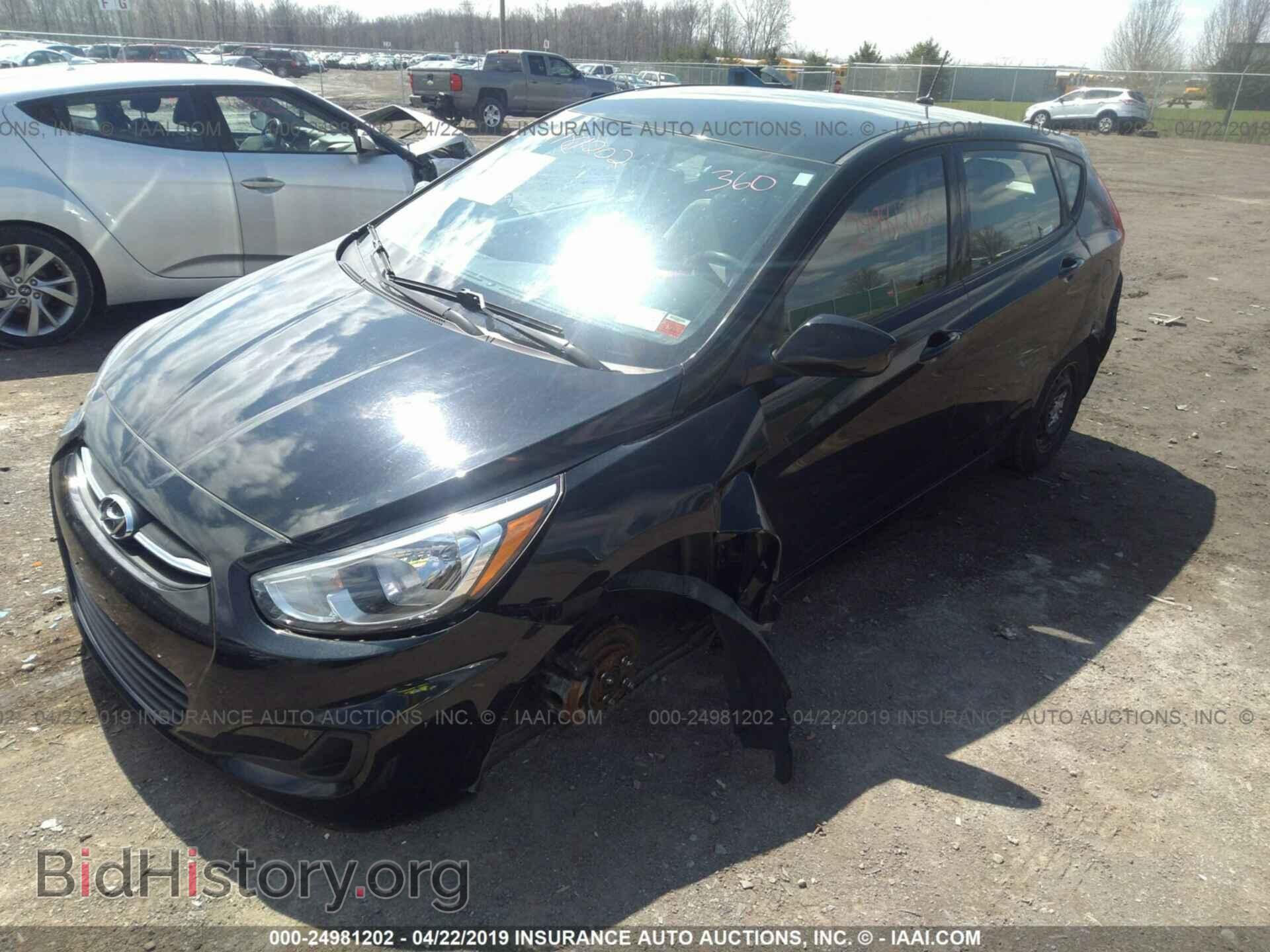 2017 HYUNDAI ACCENT - VIN: KMHCT5AE3HU307576 - Photo 2