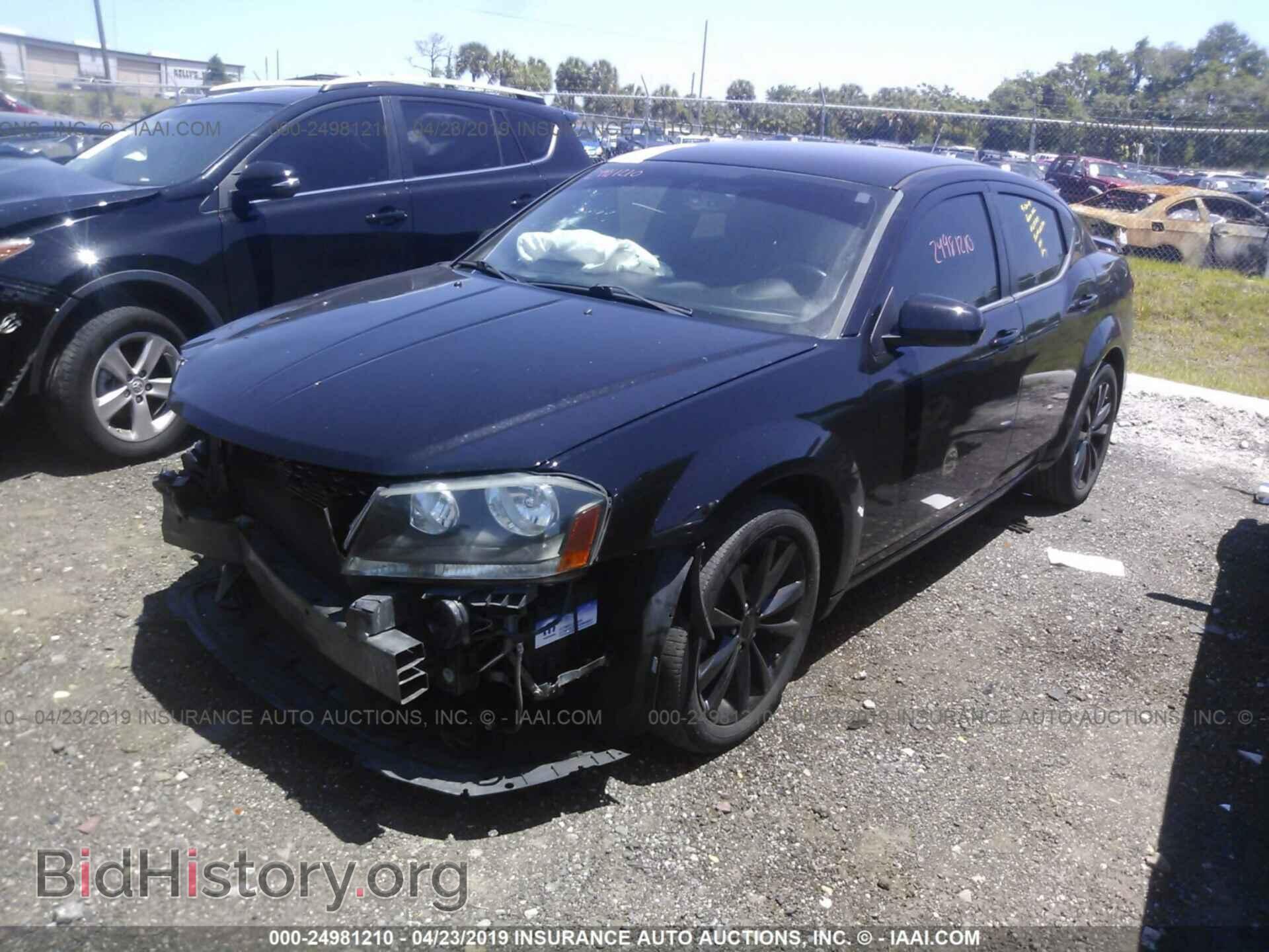 2013 DODGE AVENGER - VIN: 1C3CDZCB6DN633909 - Фото 2