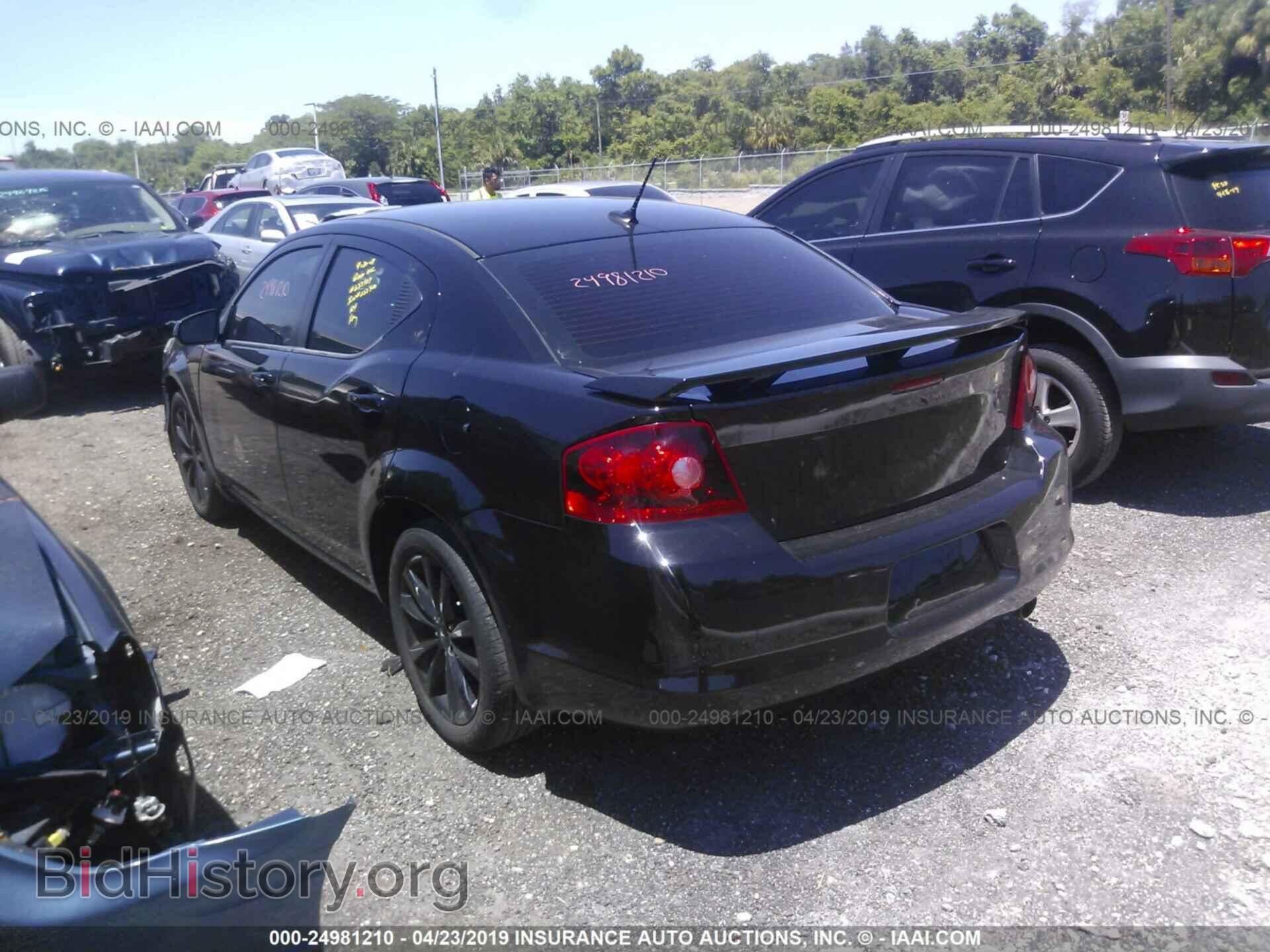 2013 DODGE AVENGER - VIN: 1C3CDZCB6DN633909 - Фото 3