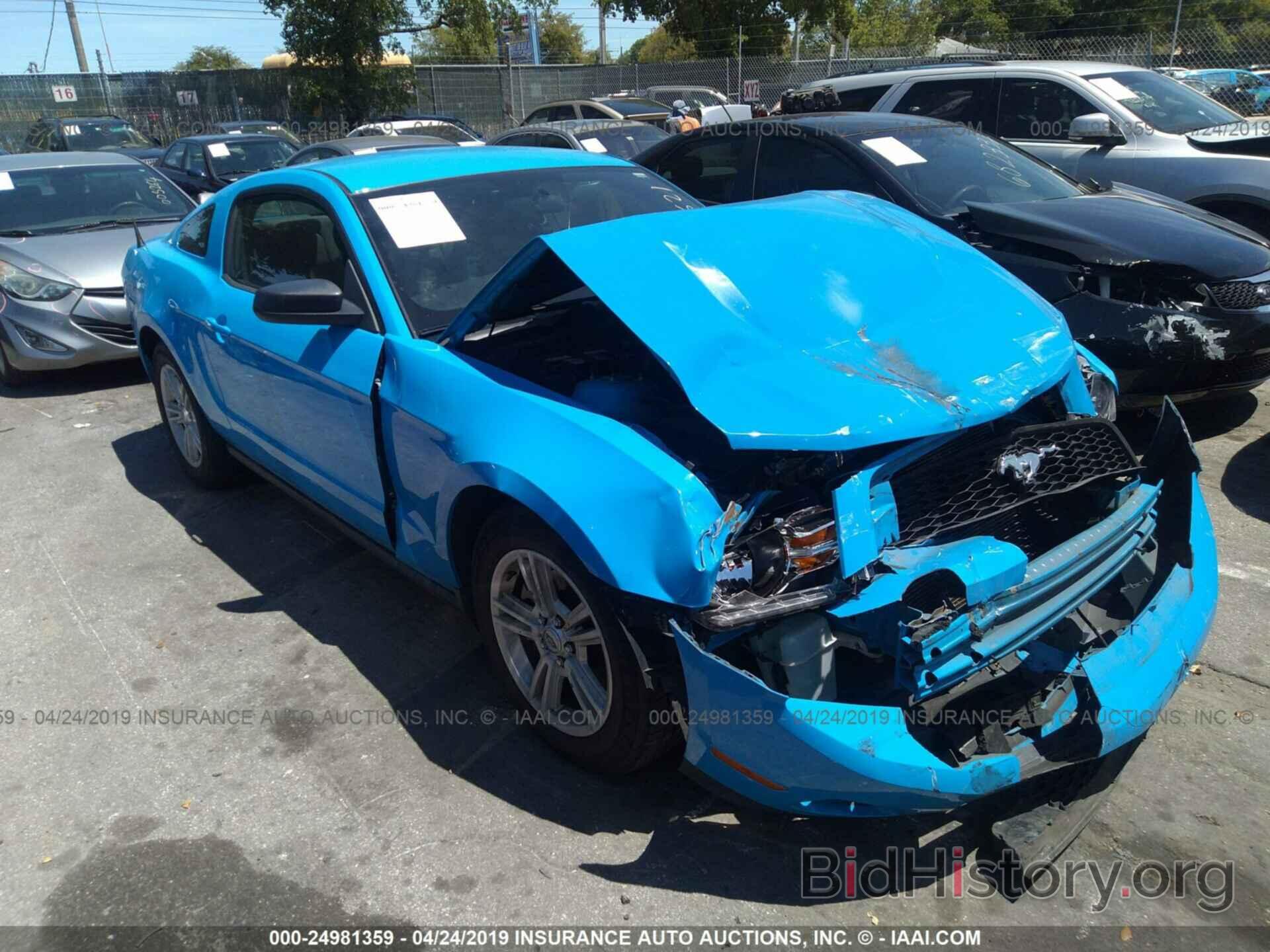 Photo 1ZVBP8AMXC5277621 - FORD MUSTANG 2012