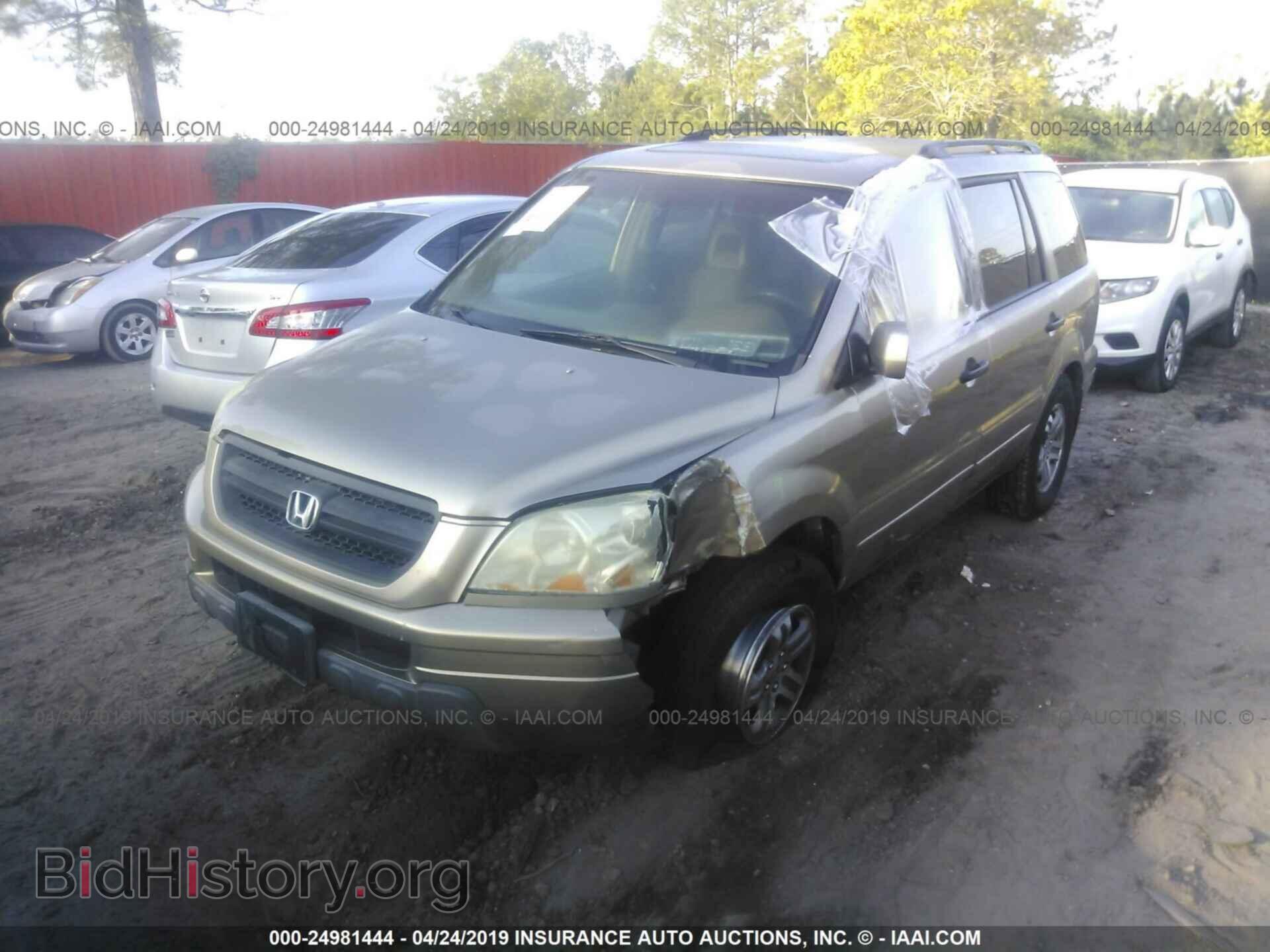 2005 HONDA PILOT - VIN: 5FNYF18615B027846 - Фото 2