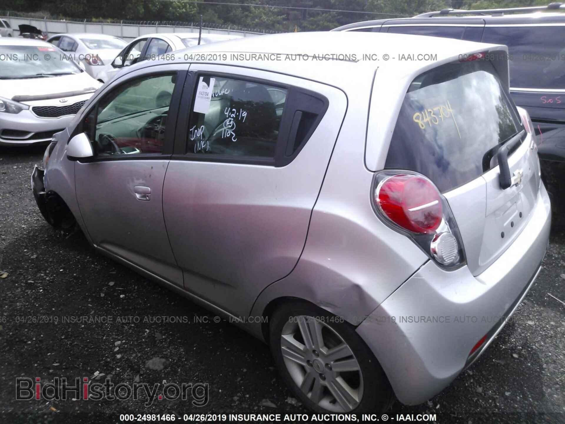 2014 CHEVROLET SPARK - VIN: KL8CD6S99EC536007 - Фото 3
