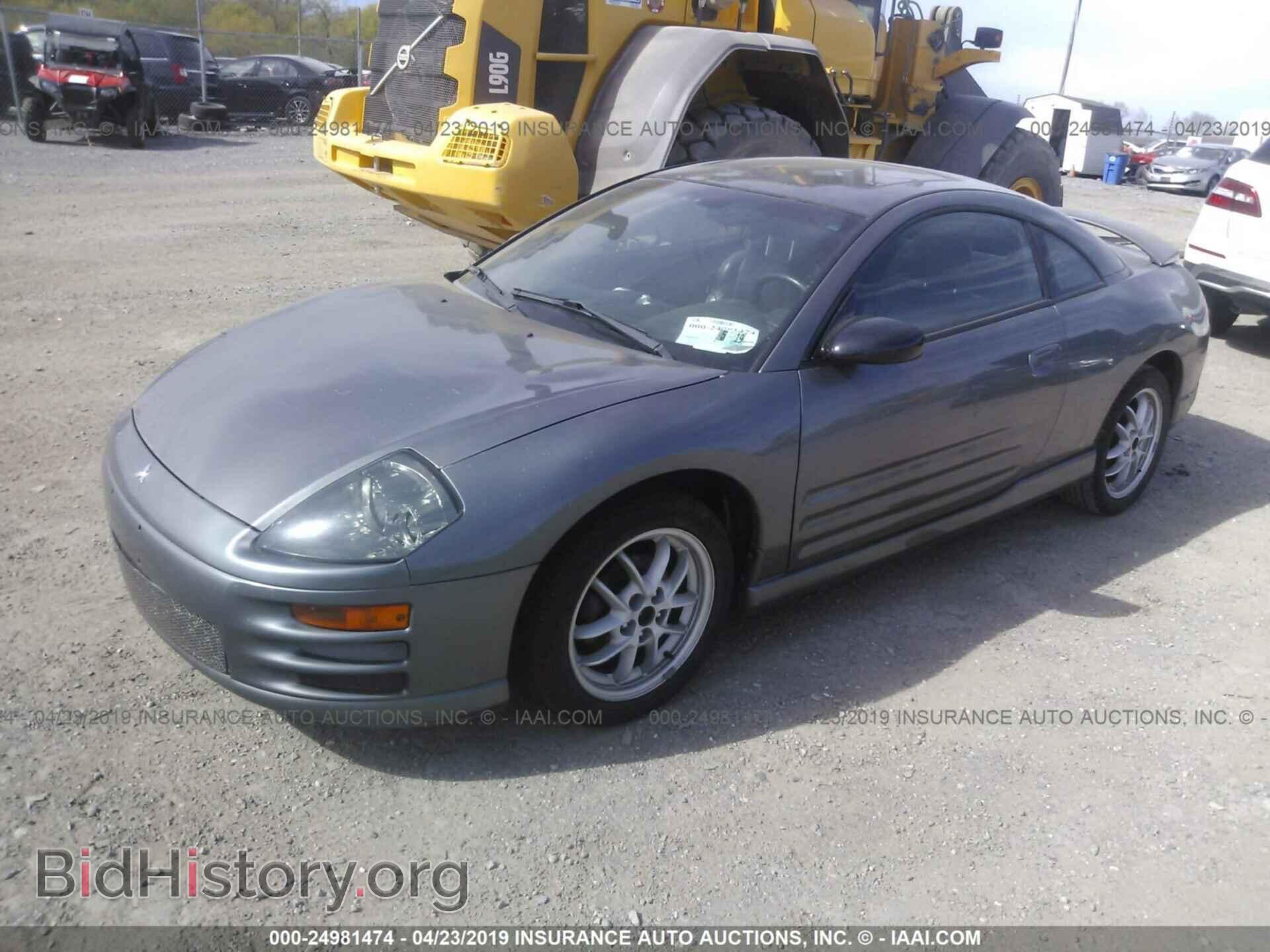 2002 MITSUBISHI ECLIPSE - VIN: 4A3AC54H42E062593 - Photo 2