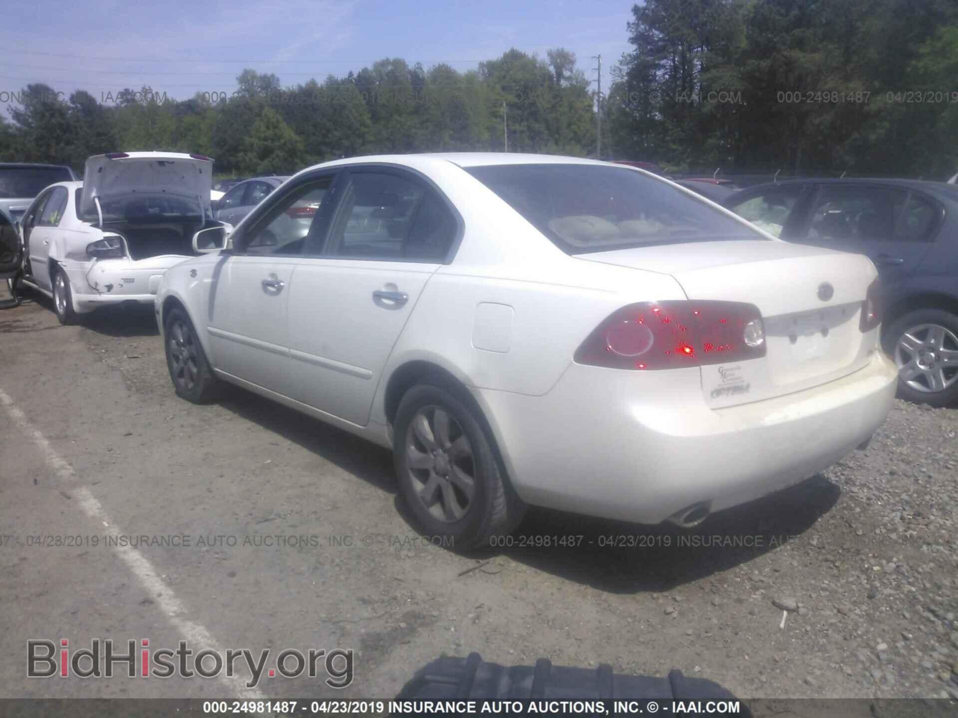 2007 KIA OPTIMA - VIN: KNAGE124875087632 - Фото 3