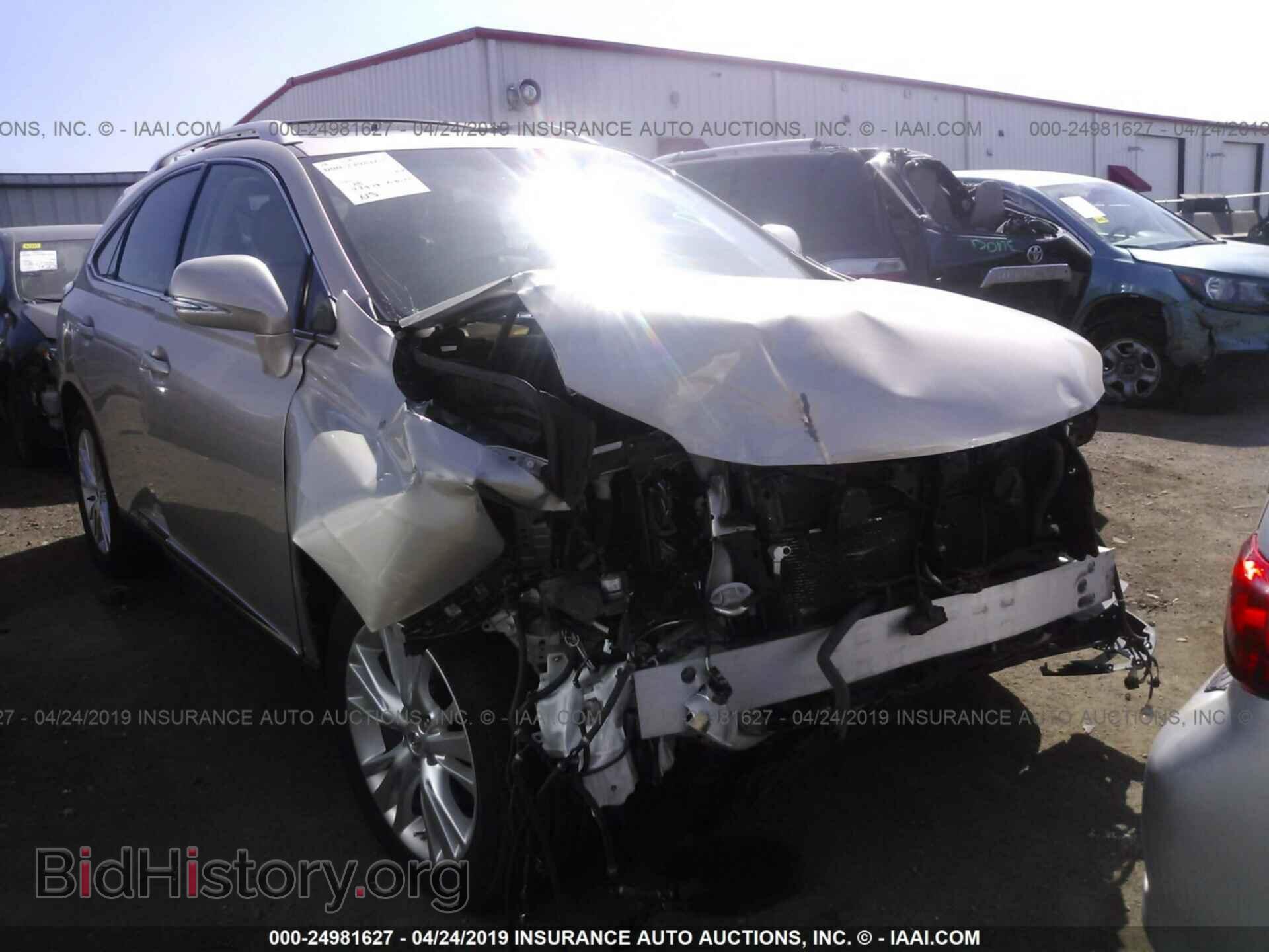 Photo JTJBC1BAXC2435366 - LEXUS RX 2012