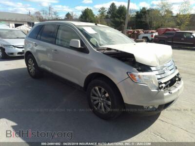 2007 Ford EDGE SEL Plus, серый — VIN 2FMDK49C37BA47446, IAAI