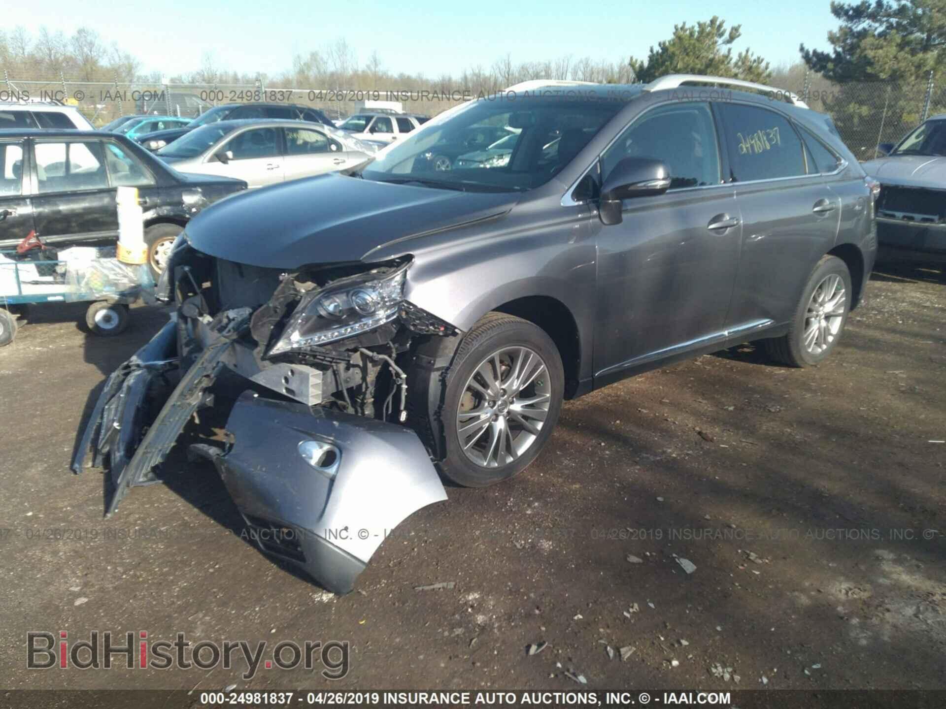 2014 LEXUS RX - VIN: 2T2BK1BA3EC230140 - Фото 2