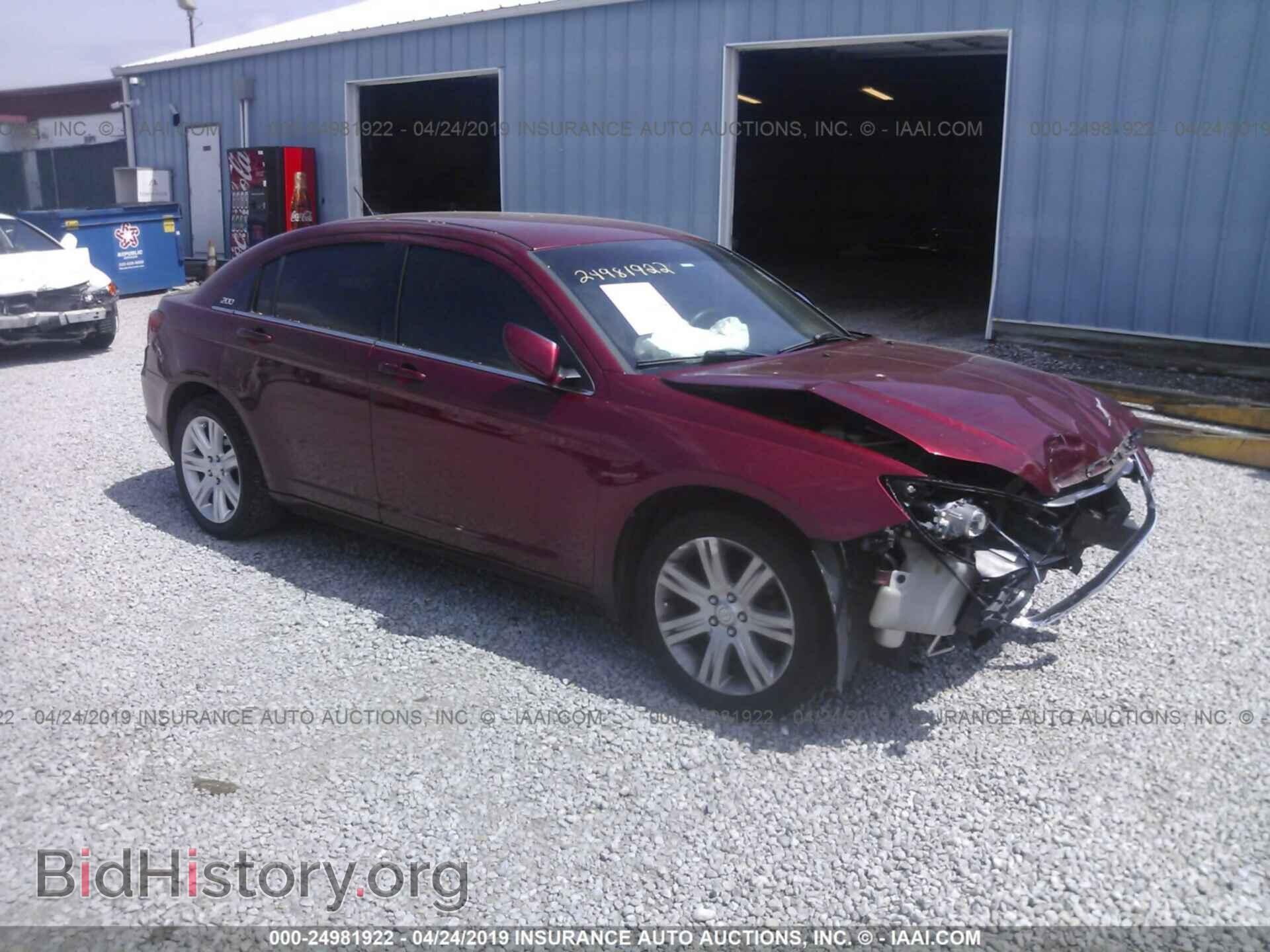 Фотография 1C3CCBAB4DN669773 - CHRYSLER 200 2013