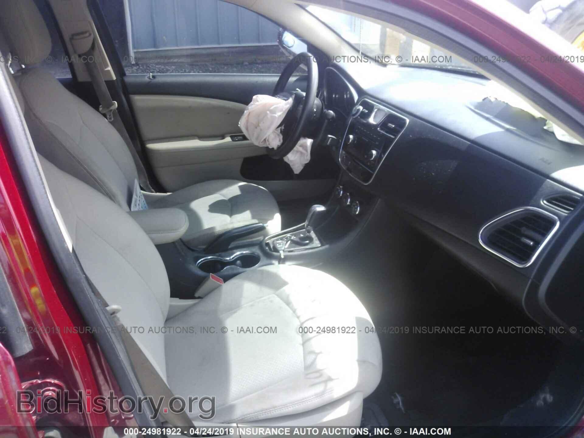 2013 CHRYSLER 200 - VIN: 1C3CCBAB4DN669773 - Фото 5
