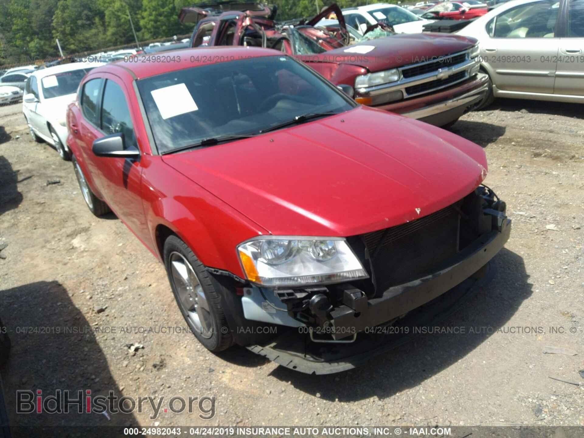 Photo 1C3CDZAB1DN685144 - DODGE AVENGER 2013