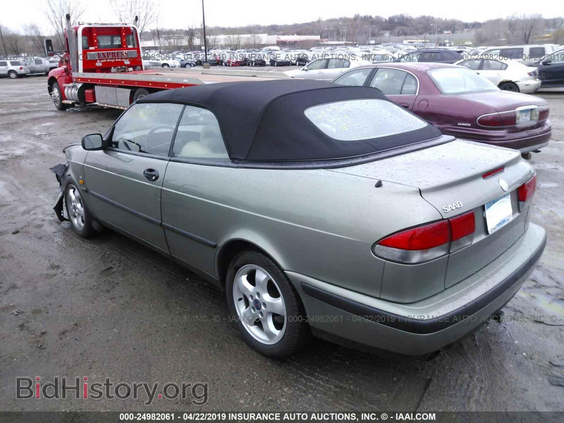 1999 SAAB 9-3 - VIN: YS3DF78N8X7061518 - Фото 3