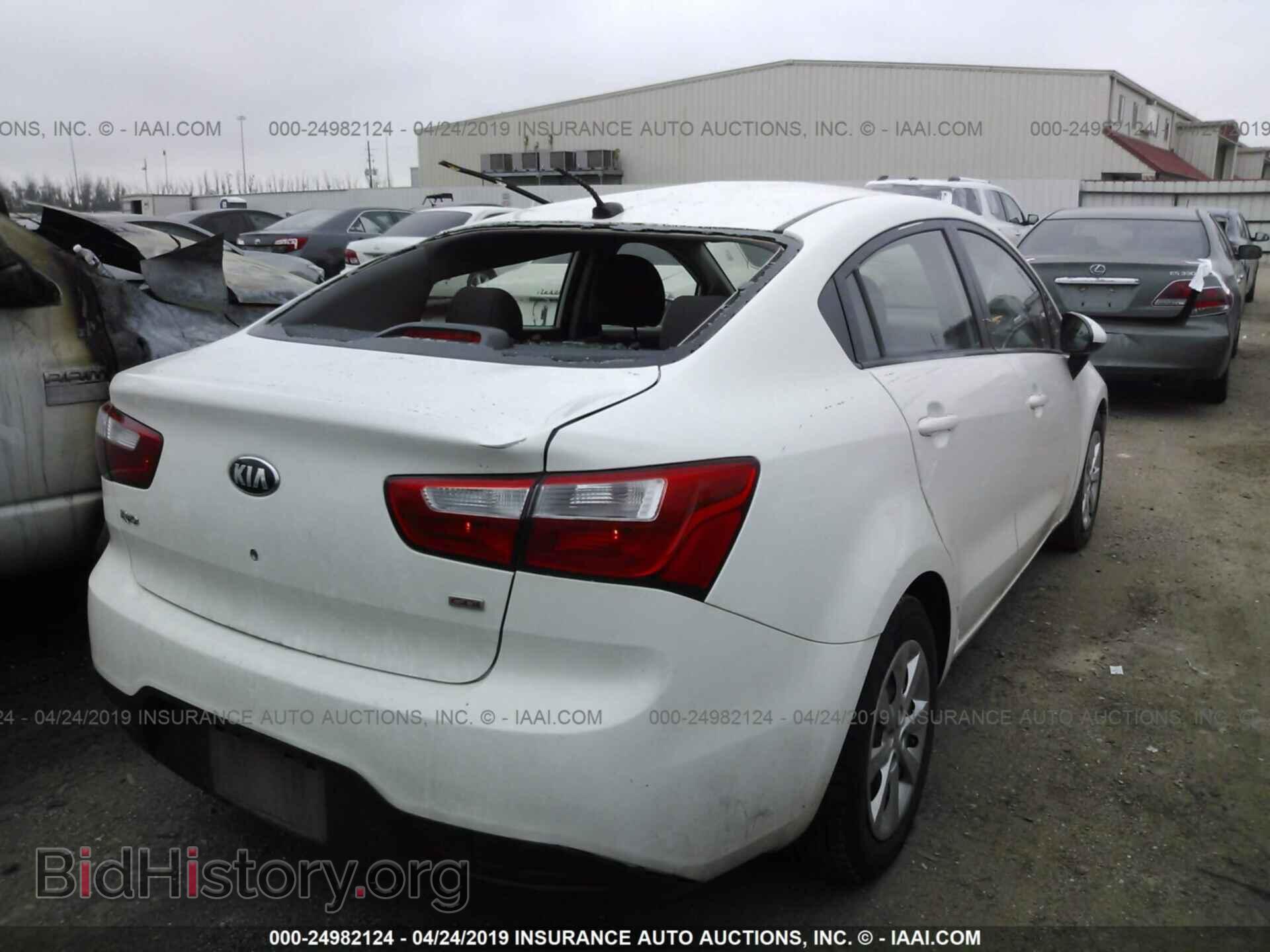 2013 KIA RIO - VIN: KNADM4A32D6284155 - Photo 4