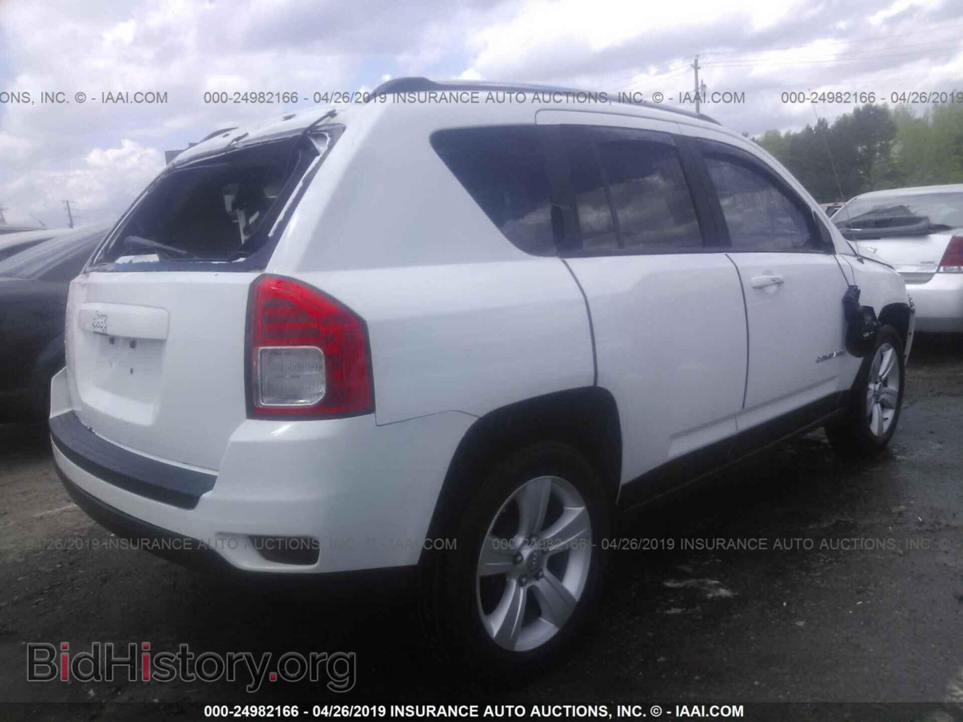 2012 JEEP COMPASS - VIN: 1C4NJCBB8CD626895 - Фото 4