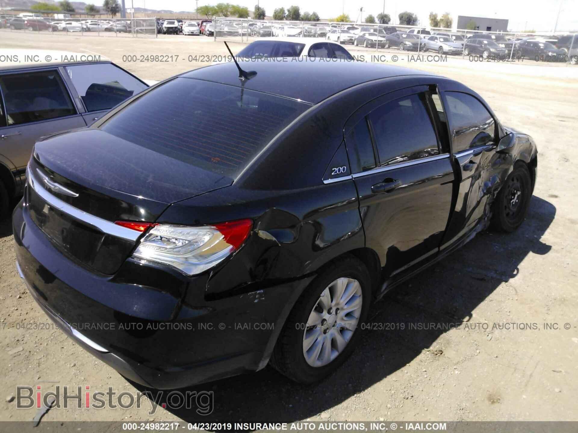 2014 CHRYSLER 200 - VIN: 1C3CCBAG1EN101655 - Фото 4
