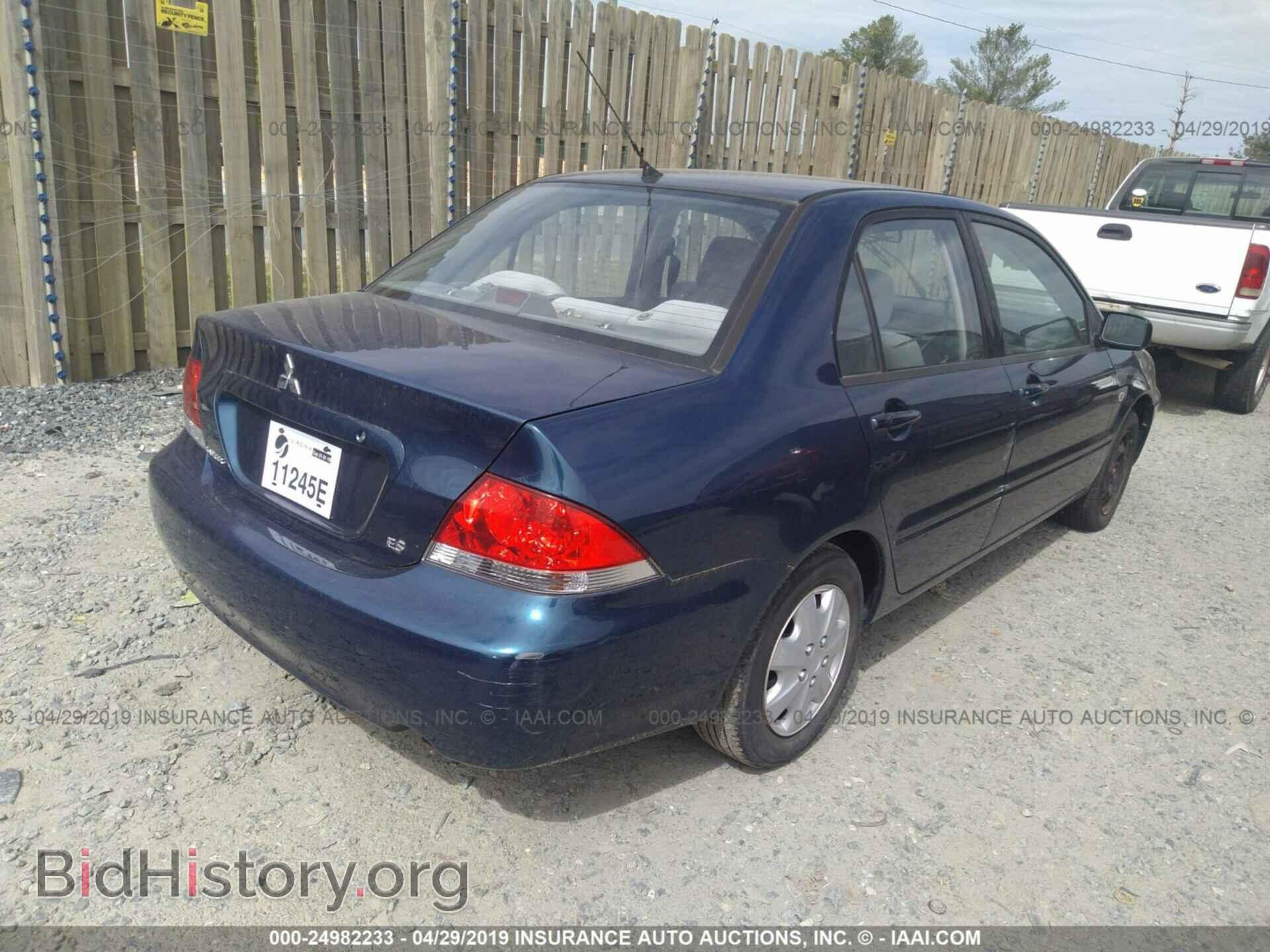 2004 MITSUBISHI LANCER - VIN: JA3AJ26E14U065338 - Фото 4
