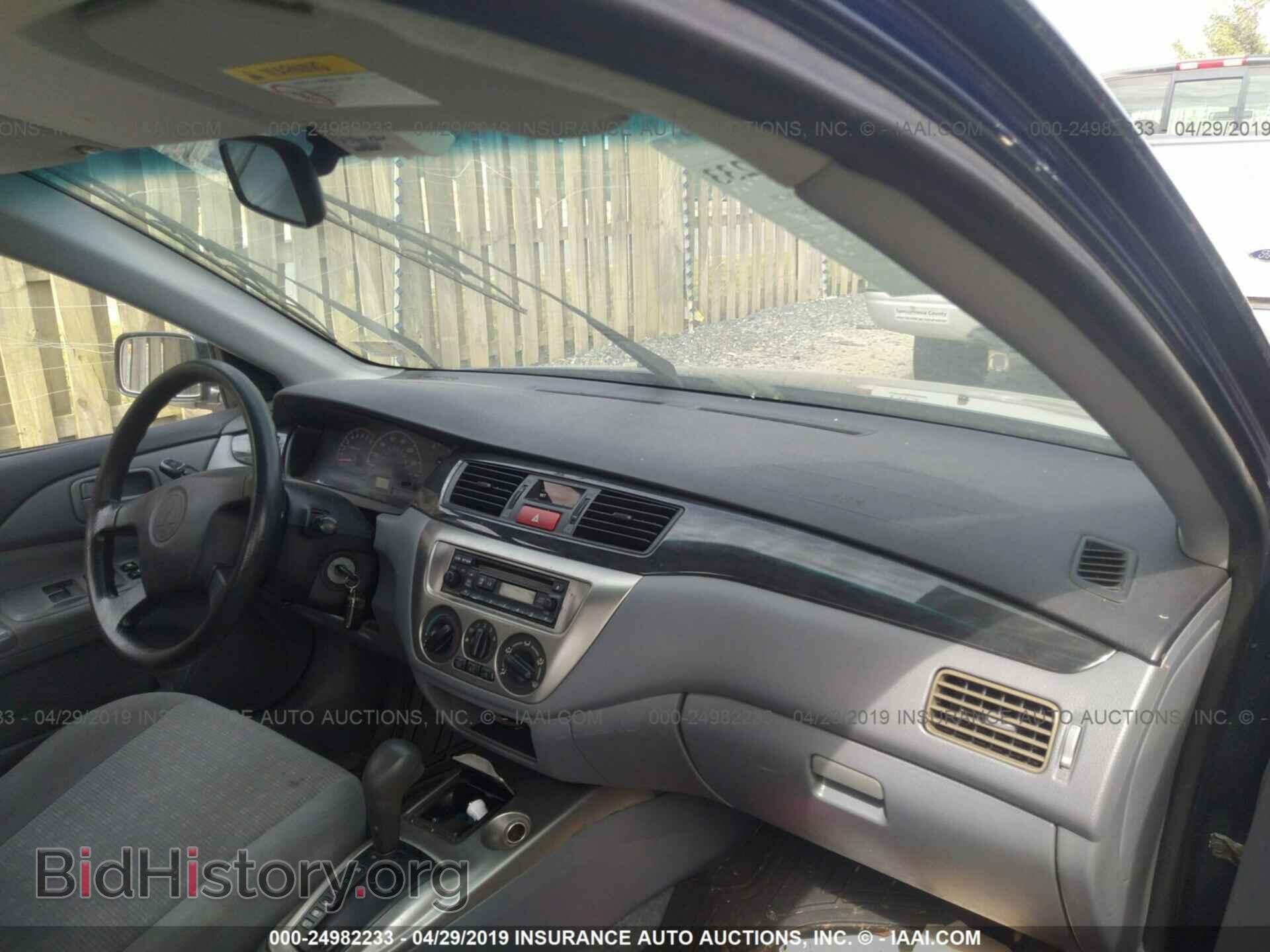 2004 MITSUBISHI LANCER - VIN: JA3AJ26E14U065338 - Фото 5