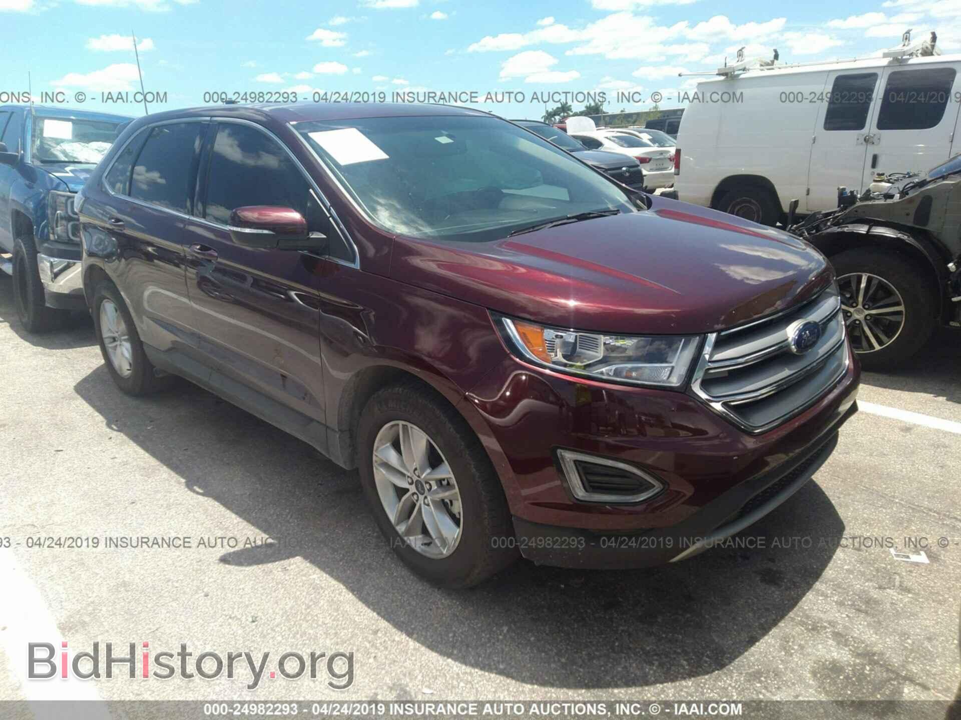Фотография 2FMPK3J86HBB02410 - FORD EDGE 2017
