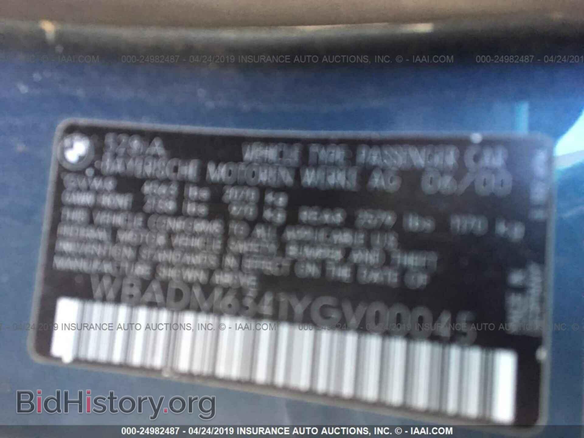 2000 BMW 528 - VIN: WBADM6341YGV00045 - Фото 9