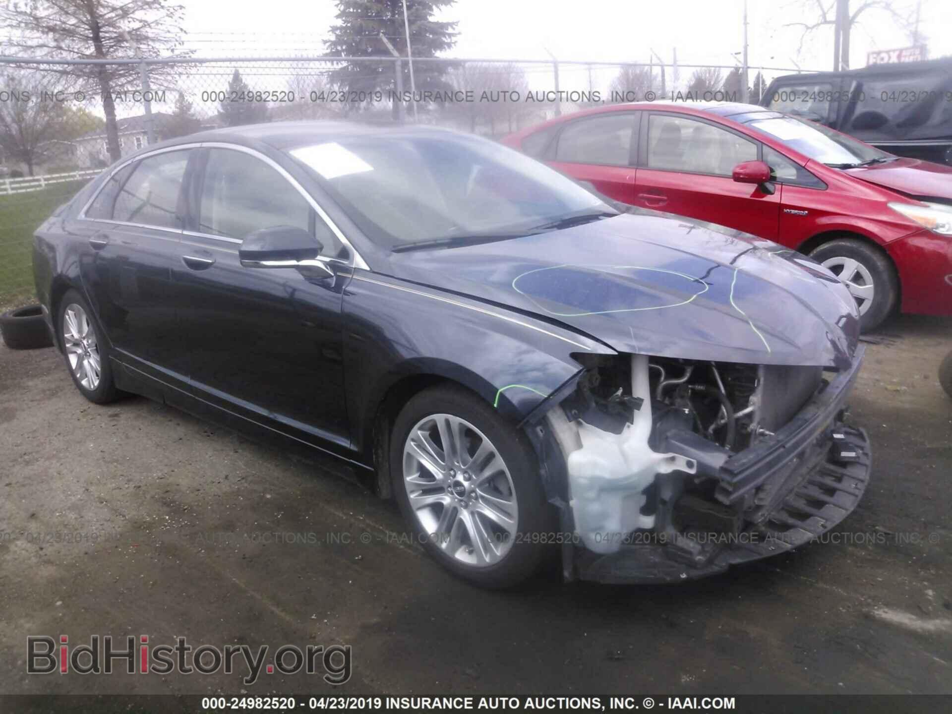 Фотография 3LN6L2LU3ER815405 - LINCOLN MKZ 2014