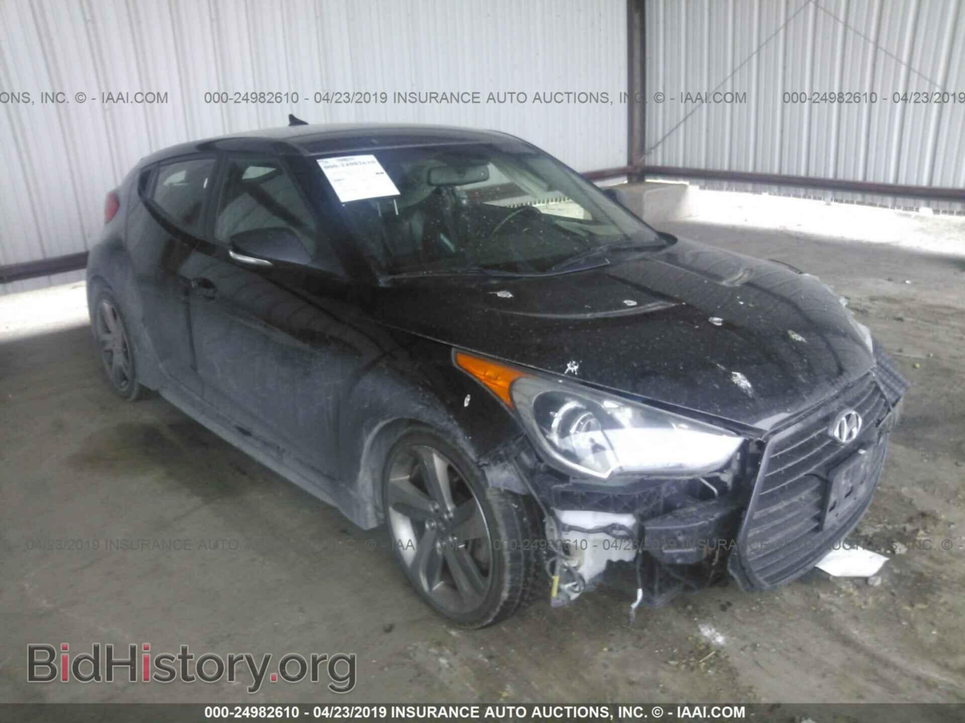 Photo KMHTC6AE2DU178617 - HYUNDAI VELOSTER 2013