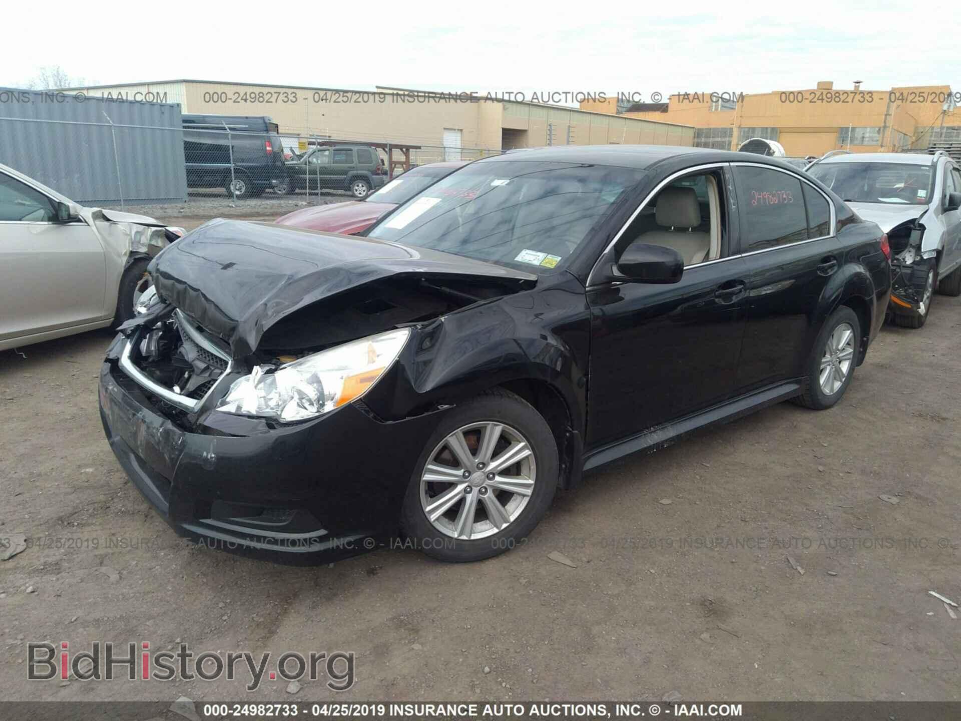 2012 SUBARU LEGACY - VIN: 4S3BMBC6XC3014841 - Фото 2